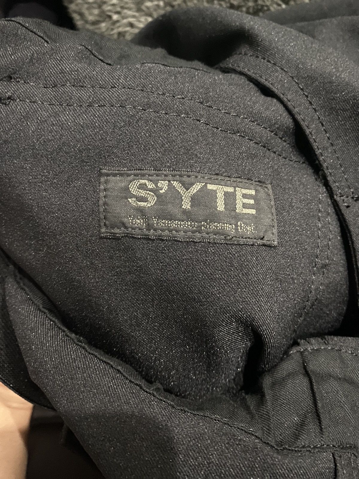 Yohji Yamamoto Yohji Yamamoto S'YTE Oversized Black Overall