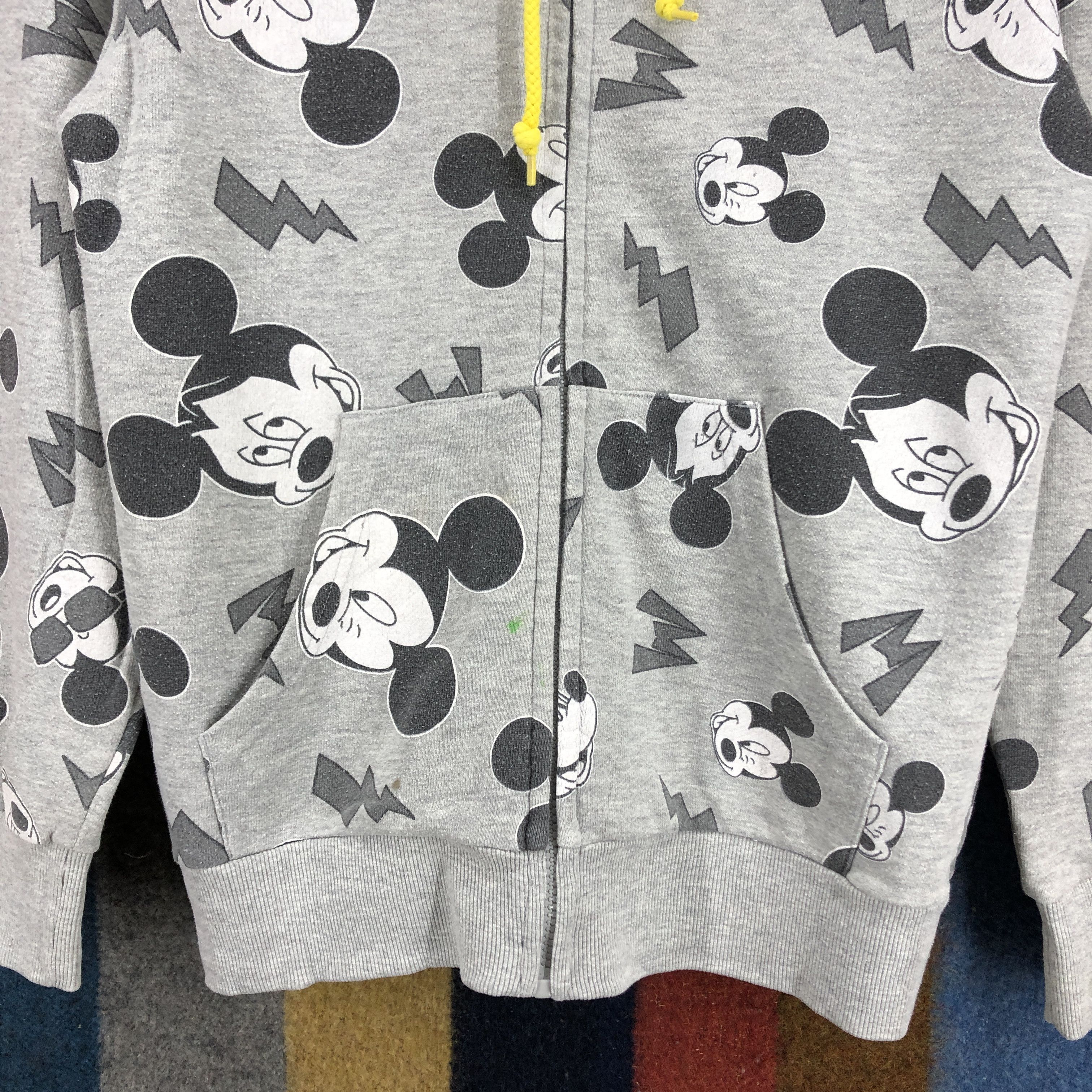 Disney MICKEY MOUSE Women Ear Hoodie #2682-78 Size S / US 4 / IT 40 - 4 Thumbnail