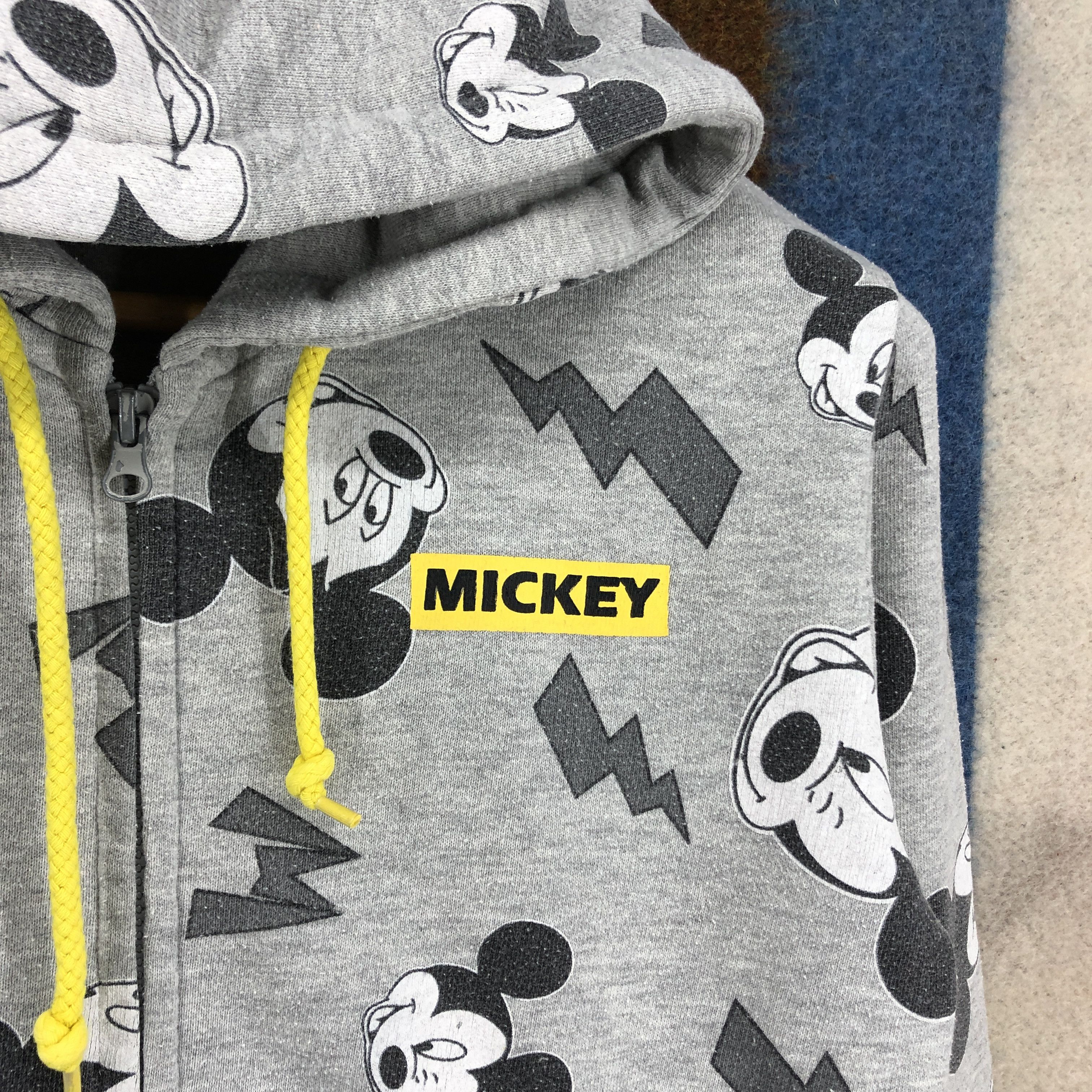 Disney MICKEY MOUSE Women Ear Hoodie #2682-78 Size S / US 4 / IT 40 - 3 Thumbnail