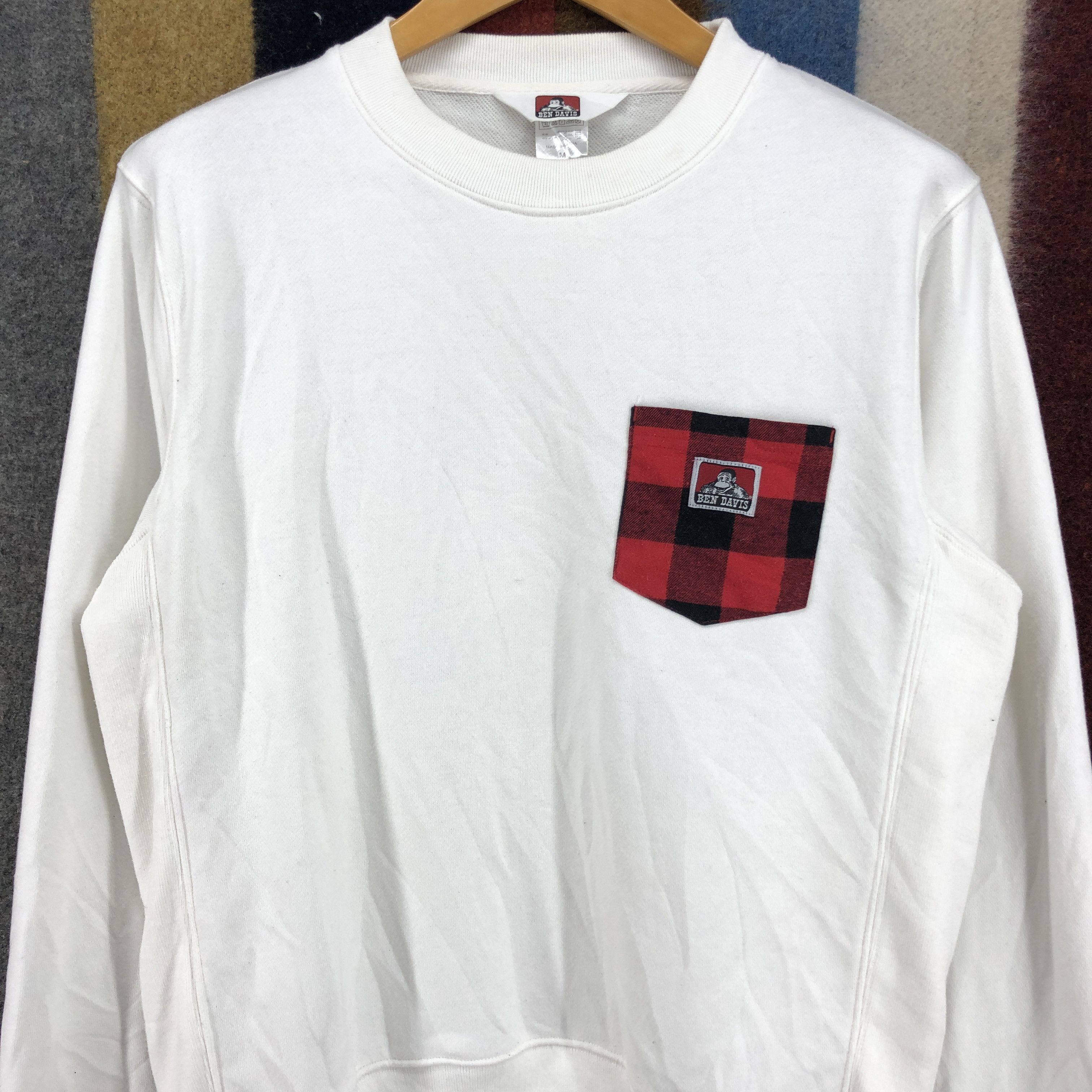 Ben Davis BEN DAVIS Single Pocket Sweatshirt #0674/AC Size US M / EU 48-50 / 2 - 2 Thumbnail