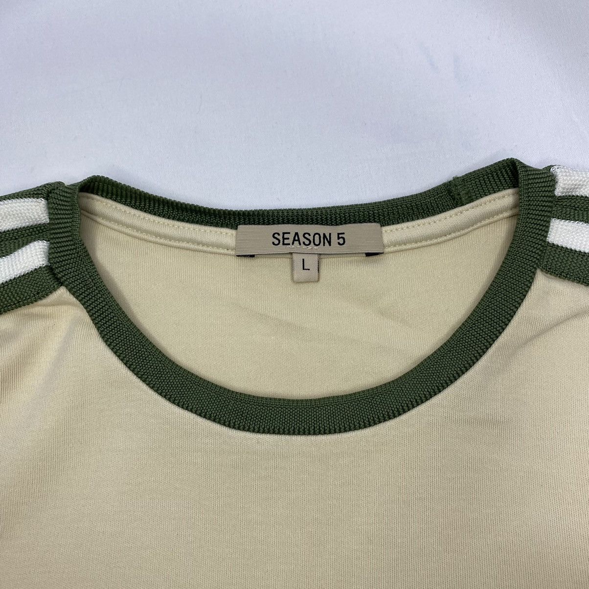 Yeezy Kanye West Season 5 - Adidas - Baby Tee Size L / US 10 / IT 46 - 6 Thumbnail
