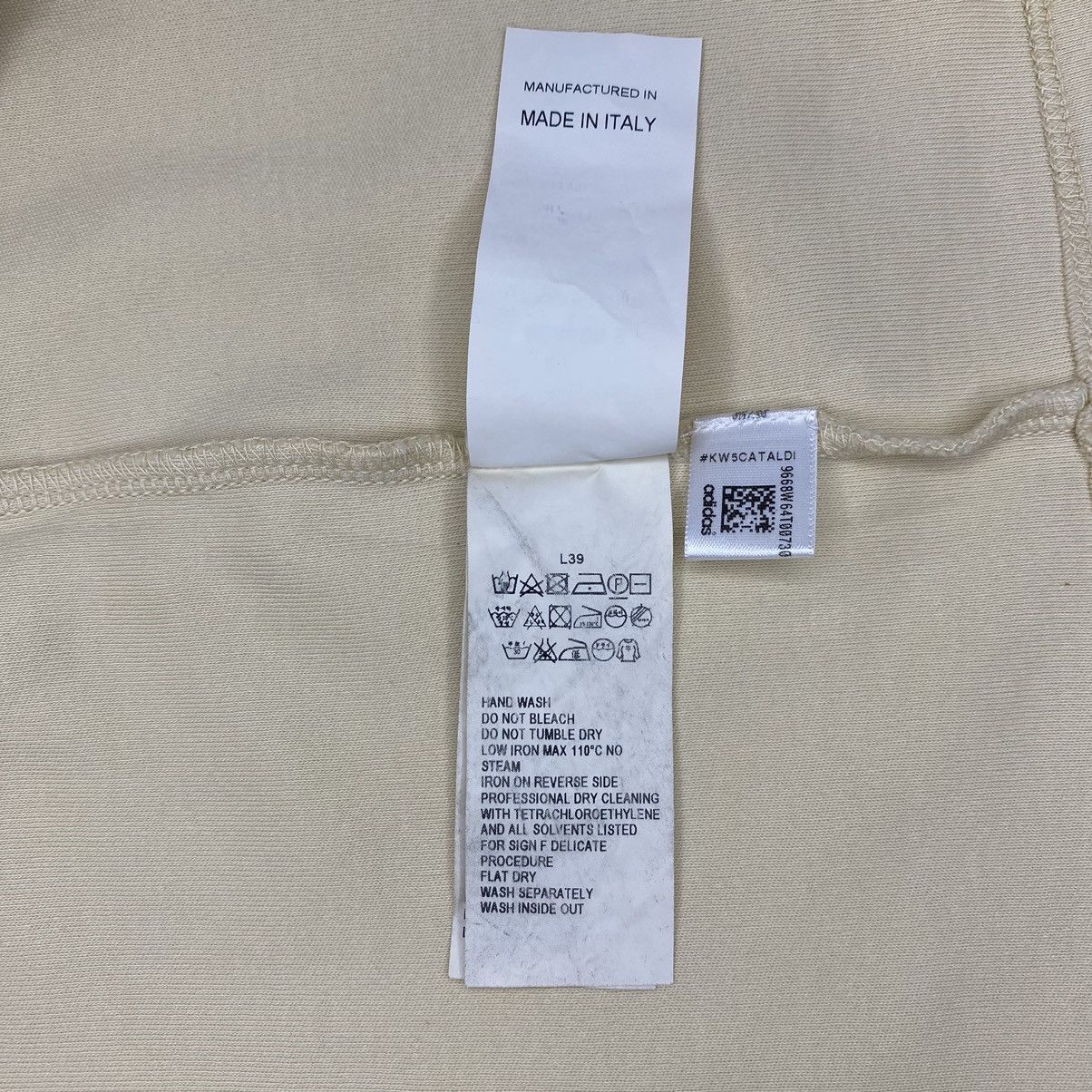 Yeezy Kanye West Season 5 - Adidas - Baby Tee Size L / US 10 / IT 46 - 9 Thumbnail