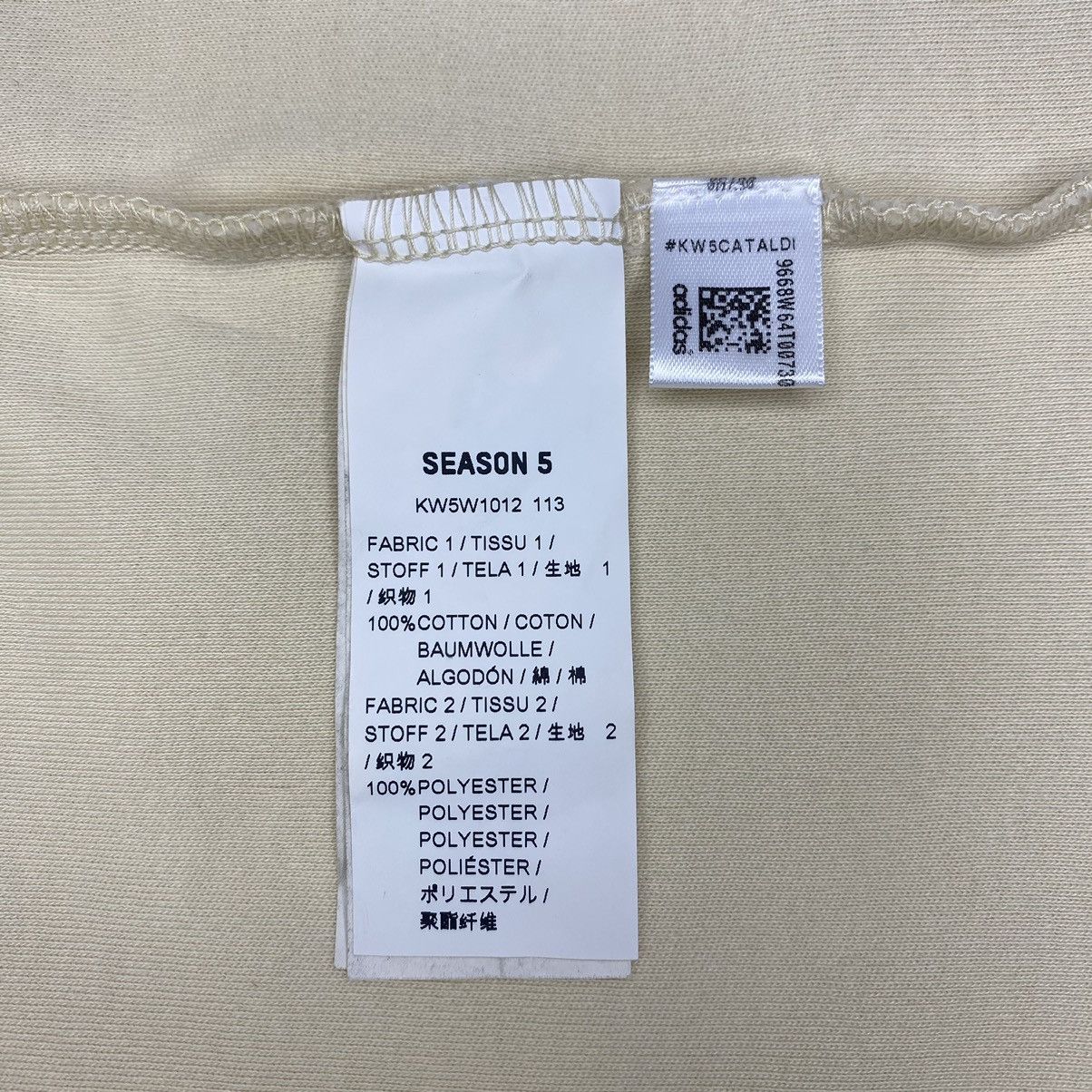 Yeezy Kanye West Season 5 - Adidas - Baby Tee Size L / US 10 / IT 46 - 8 Thumbnail
