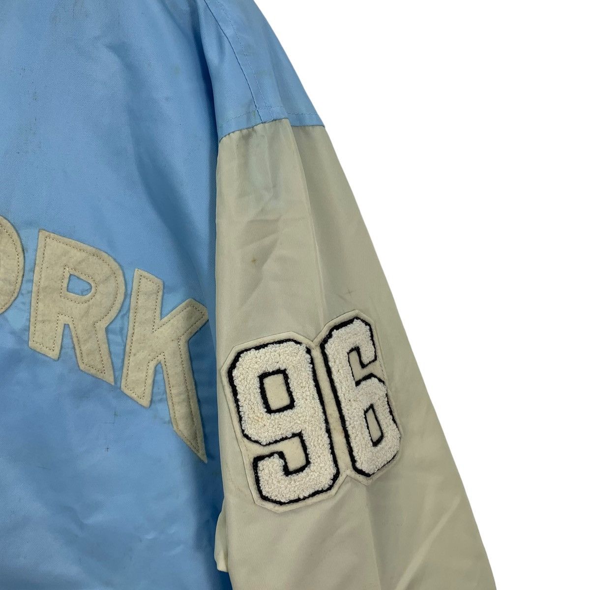 Japanese Brand × Vintage Vintage Jungle Storm Varsity Snap Button Jacket Size US L / EU 52-54 / 3 - 6 Thumbnail