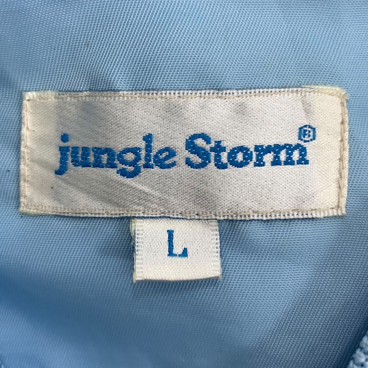 Japanese Brand × Vintage Vintage Jungle Storm Varsity Snap Button Jacket Size US L / EU 52-54 / 3 - 7 Thumbnail