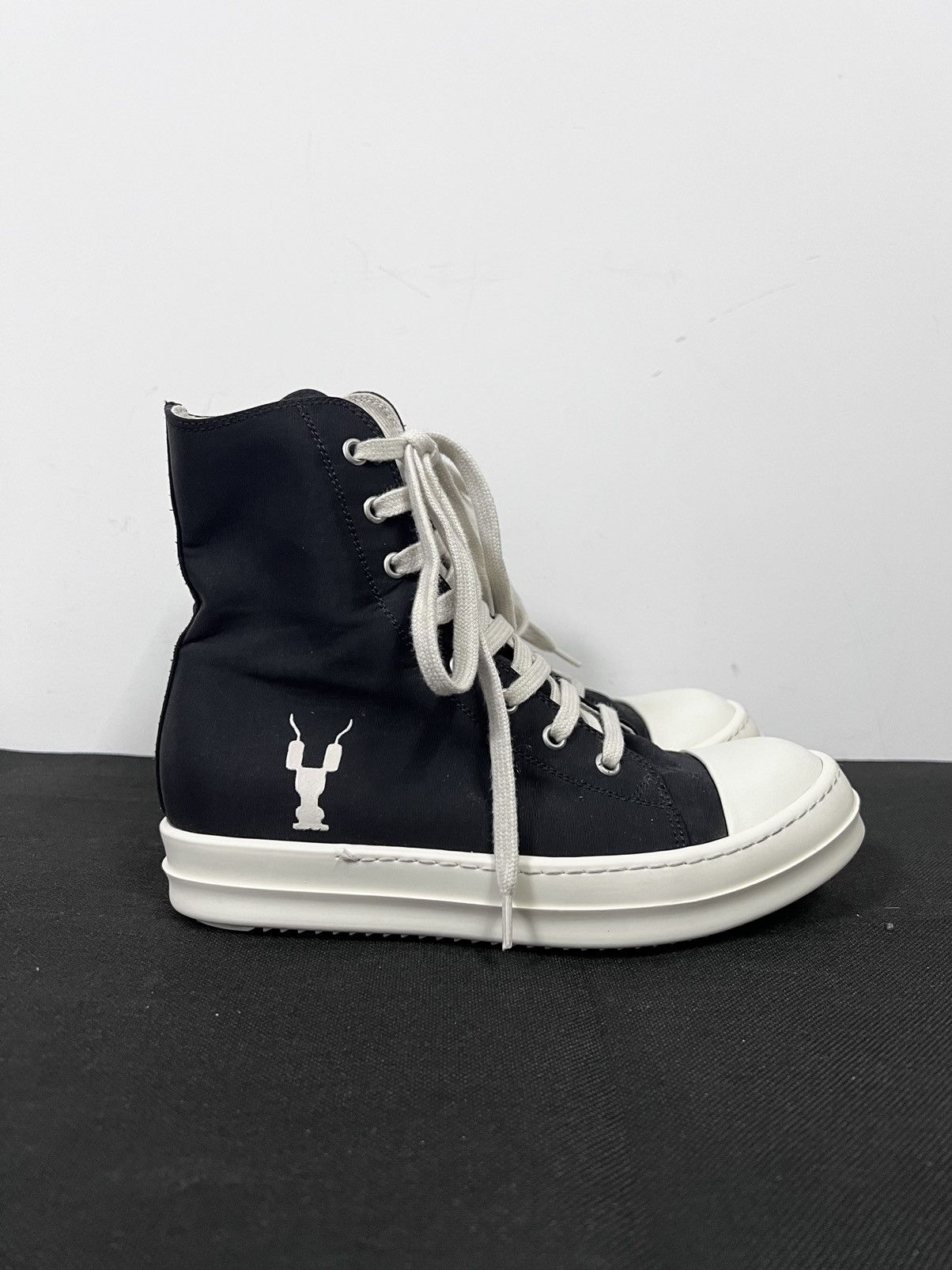 Rick Owens Drkshdw Rick owens ramones drkshdw high top sneakers sz37.5 Size US 7.5 / IT 37.5 - 4 Thumbnail