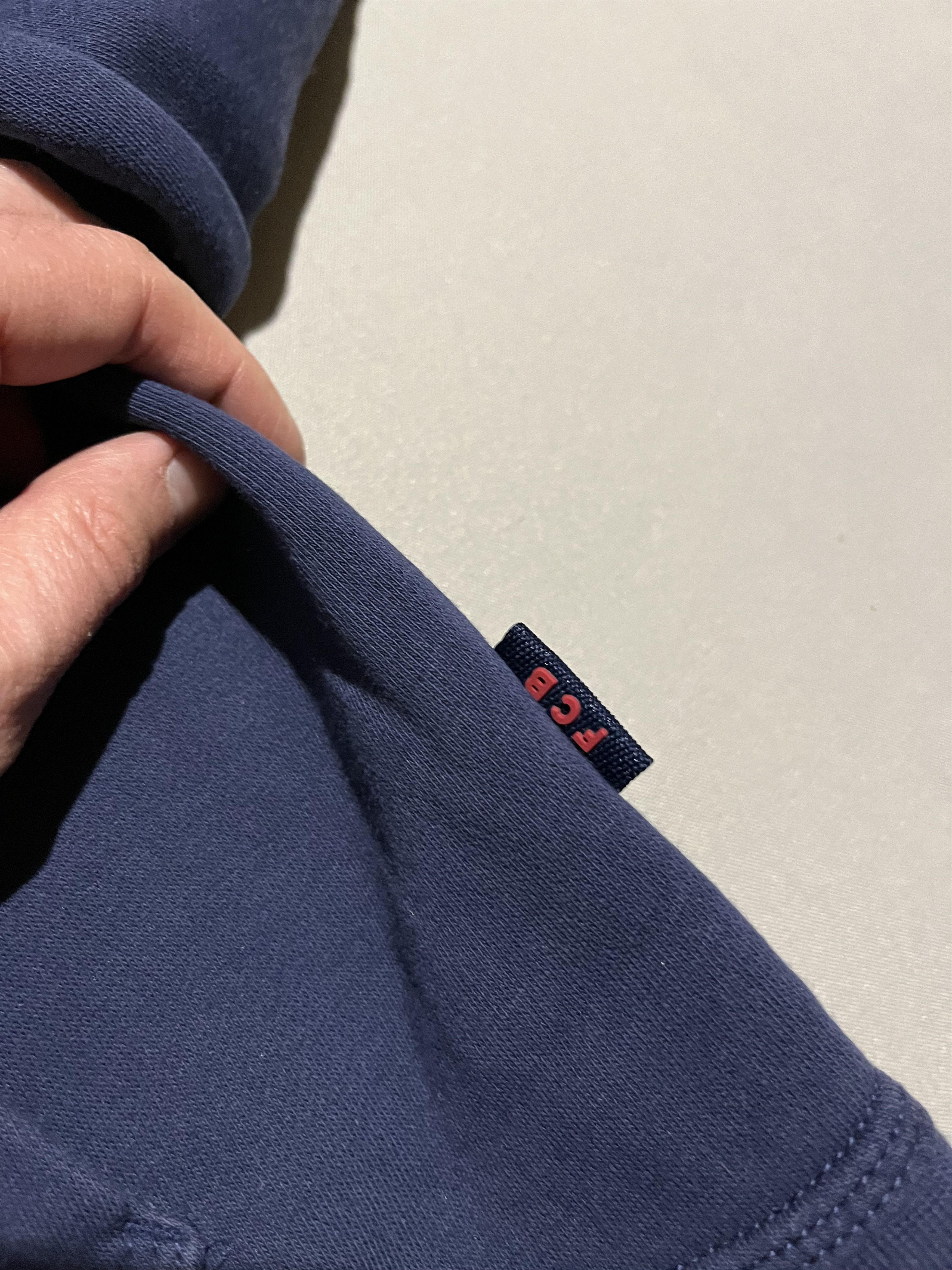 Nike Nike F.C. Barcelona Blue Hoodie Size US L / EU 52-54 / 3 - 8 Thumbnail