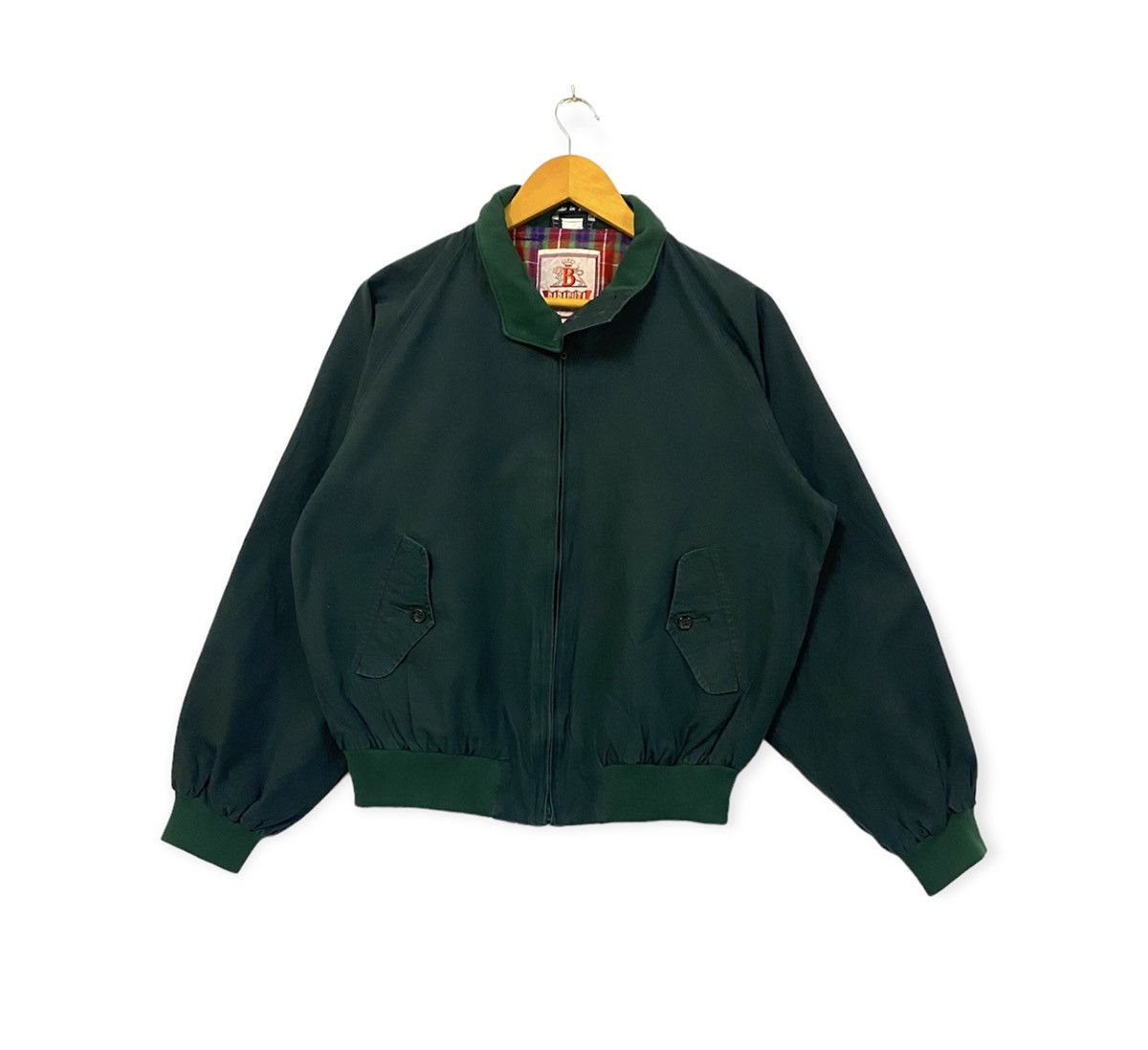 🔥G9🔥 vintage BARACUTA made in england bomber jacket