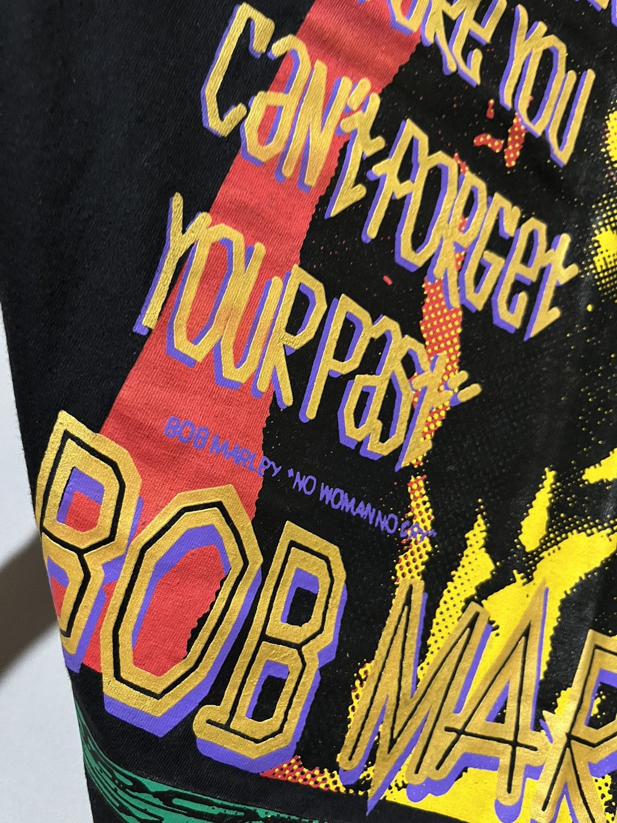 Bob Marley Bob Marley Vintage Single Stitch No Women No Cry T-shirt Size US L / EU 52-54 / 3 - 4 Thumbnail