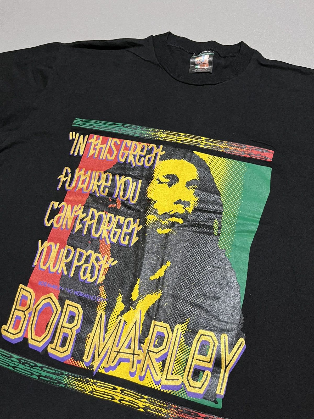 Bob Marley Bob Marley Vintage Single Stitch No Women No Cry T-shirt Size US L / EU 52-54 / 3 - 2 Thumbnail