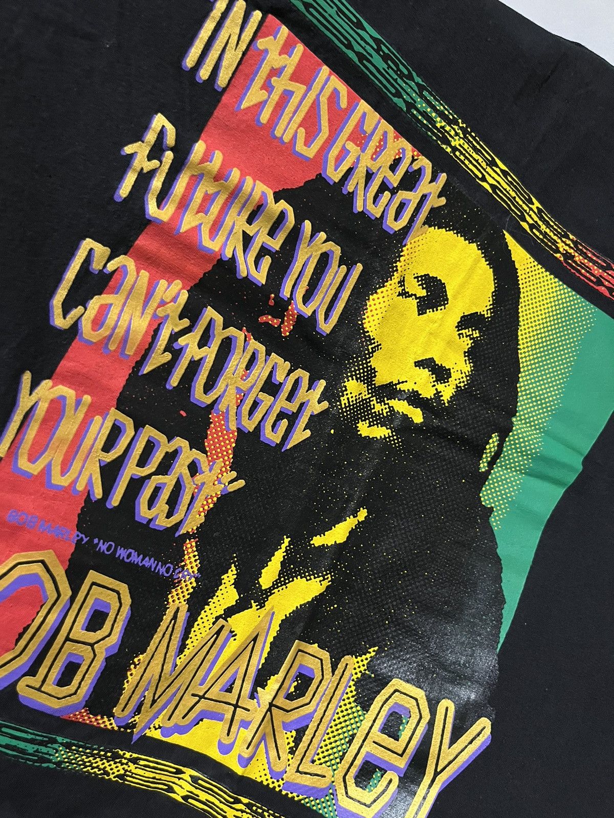 Bob Marley Bob Marley Vintage Single Stitch No Women No Cry T-shirt Size US L / EU 52-54 / 3 - 3 Thumbnail