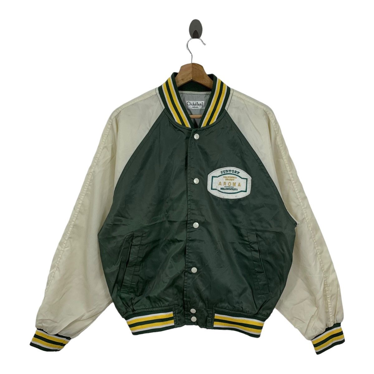 Vintage Suntory Boss Coffee Brand Varsity Jacket - Main Image