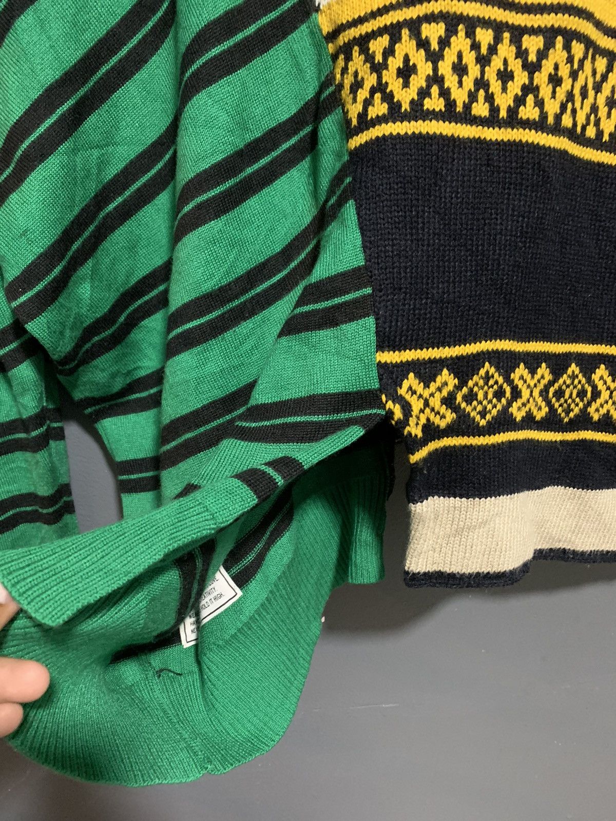 Japanese Brand MAISON MIHARA YASUHIRO REBUILD KNIT MOHAIR Size US L / EU 52-54 / 3 - 7 Thumbnail