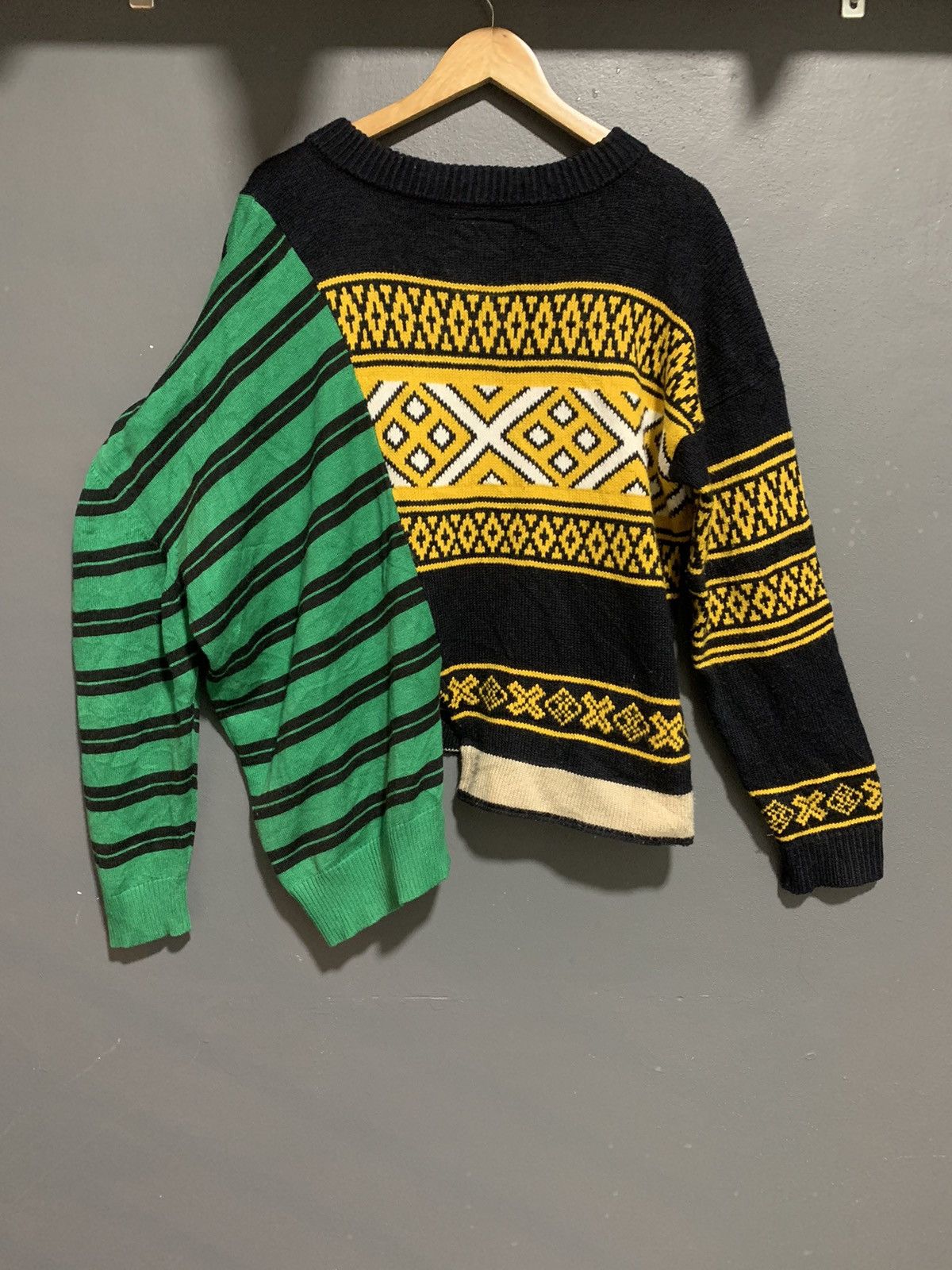 Japanese Brand MAISON MIHARA YASUHIRO REBUILD KNIT MOHAIR Size US L / EU 52-54 / 3 - 2 Thumbnail