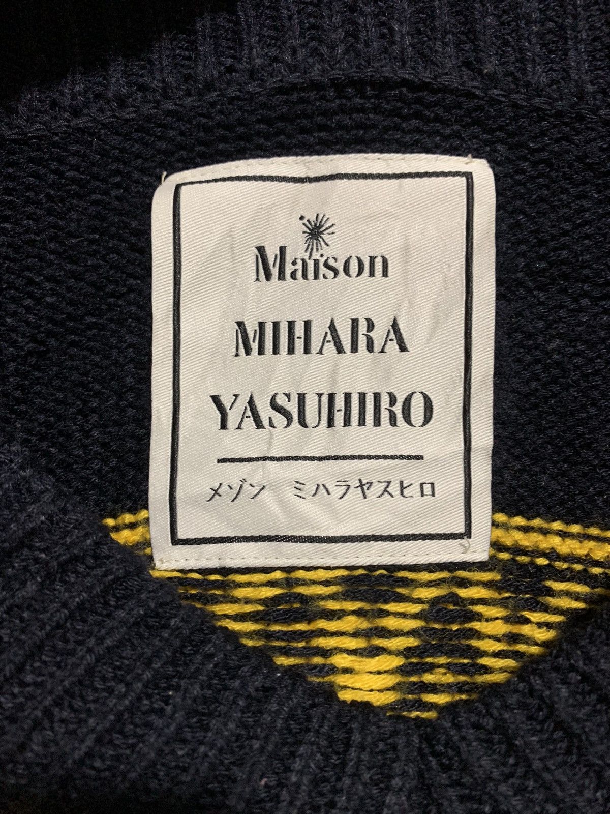 Japanese Brand MAISON MIHARA YASUHIRO REBUILD KNIT MOHAIR Size US L / EU 52-54 / 3 - 3 Thumbnail