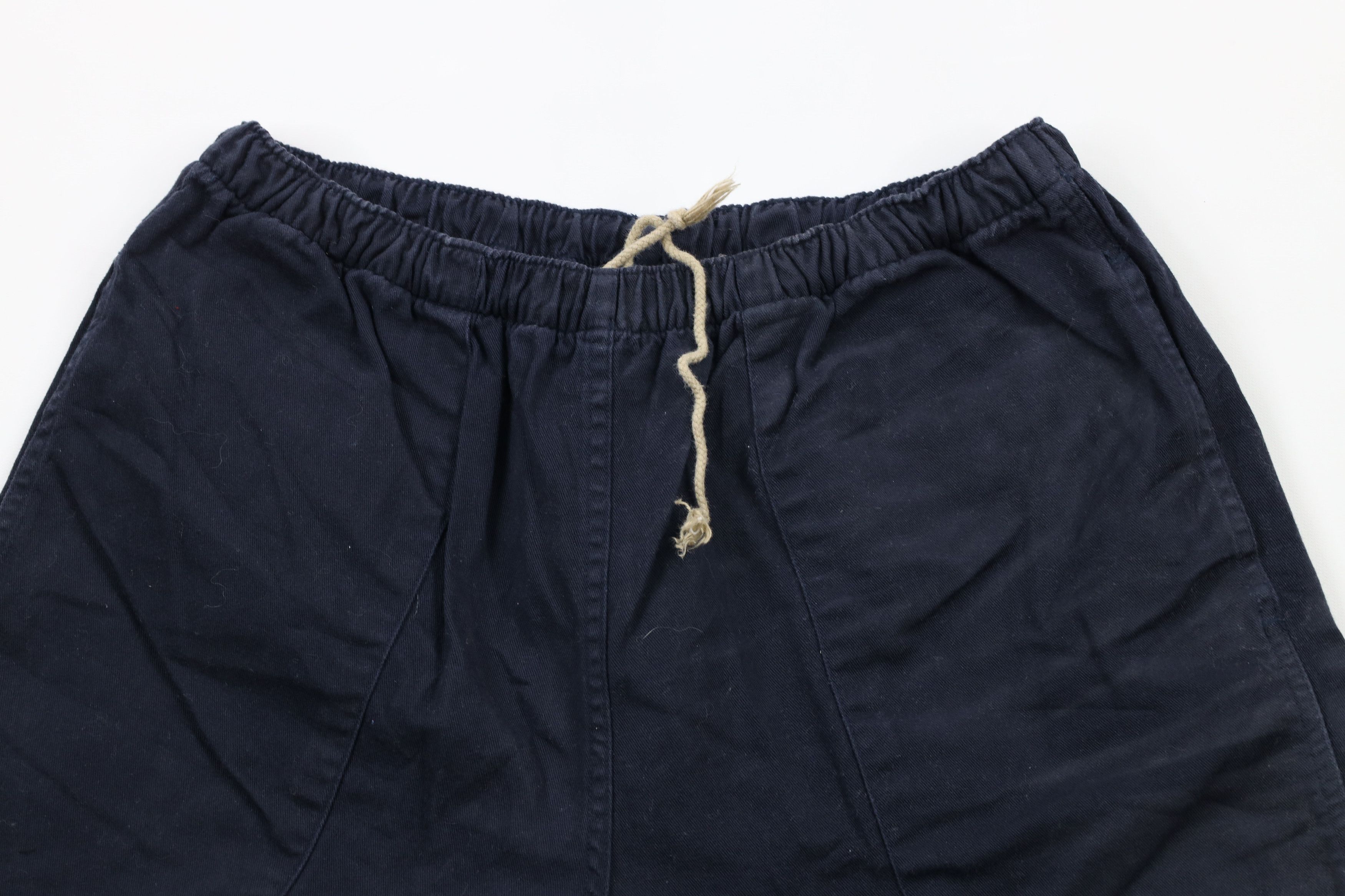 Ralph Lauren × Vintage Vintage 90s Ralph Lauren Above Knee Cotton Dad Shorts Blue Size US 32 / EU 48 - 2 Thumbnail