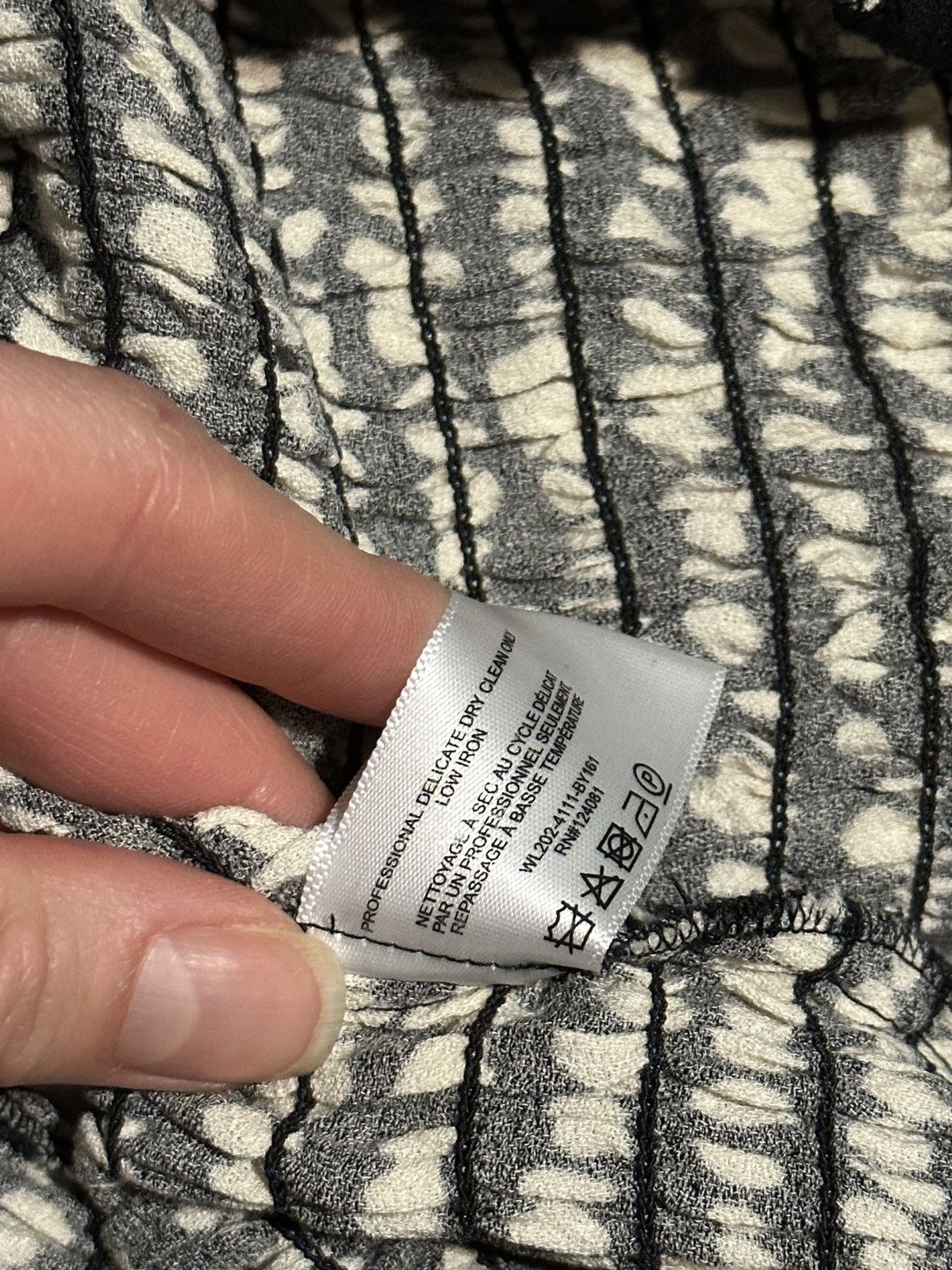 Proenza Schouler Proenza Schouler White Label Printed Smocked Top Size XS / US 0-2 / IT 36-38 - 12 Thumbnail