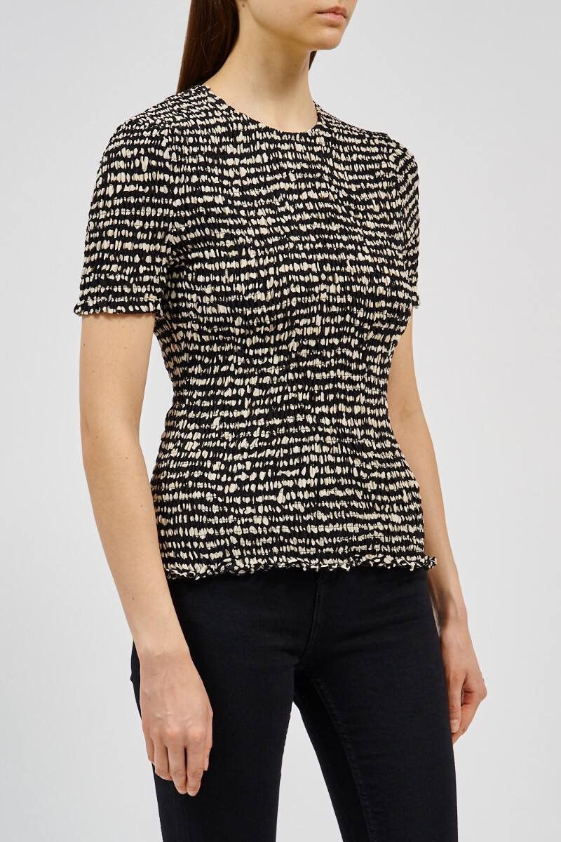 Proenza Schouler Proenza Schouler White Label Printed Smocked Top Size XS / US 0-2 / IT 36-38 - 3 Thumbnail