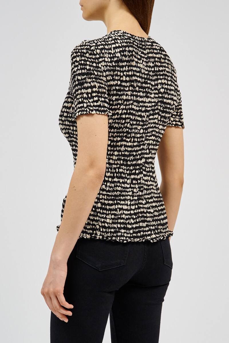 Proenza Schouler Proenza Schouler White Label Printed Smocked Top Size XS / US 0-2 / IT 36-38 - 2 Thumbnail