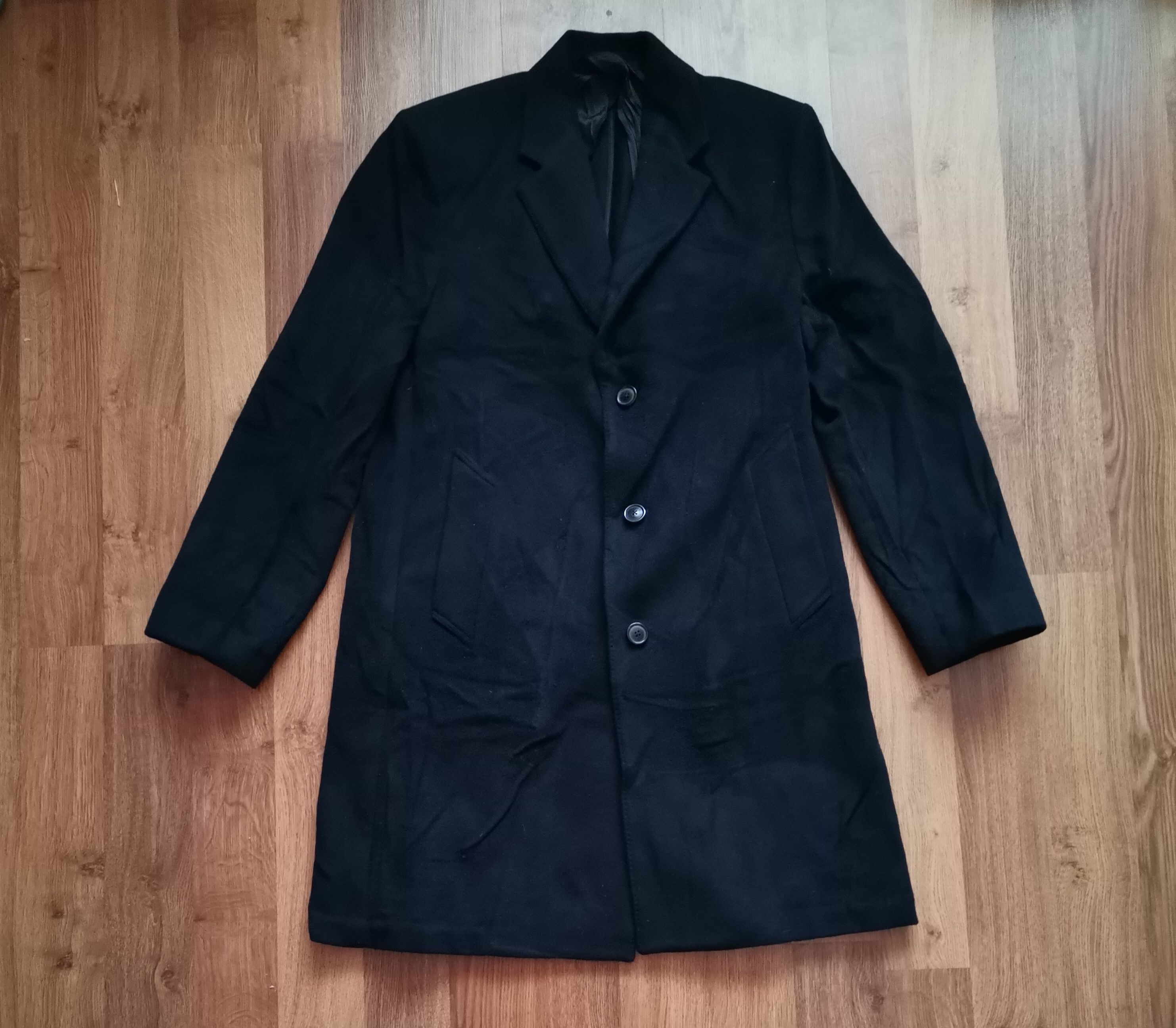 Pre-owned Our Legacy Unconstructed Classic Coat In Dark Navy Almost Black