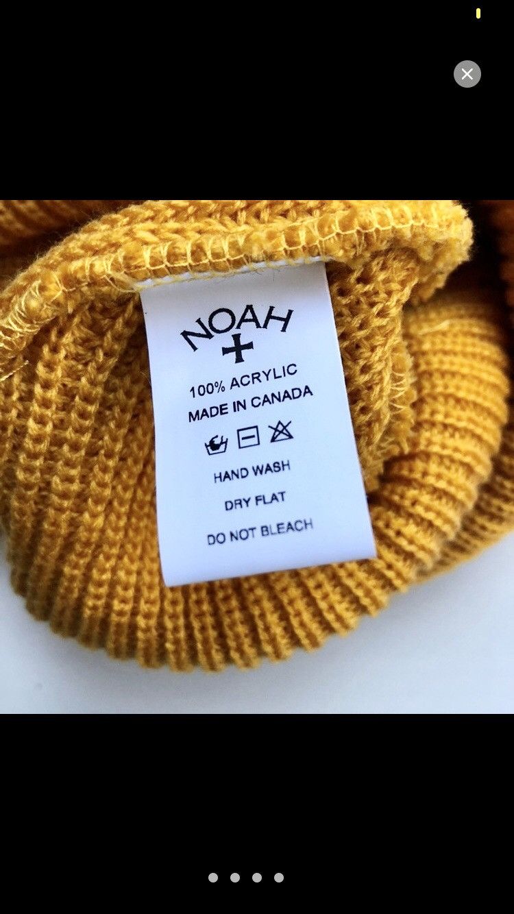 Noah New NOAH TEAM Beanie CANARY Size ONE SIZE - 3 Thumbnail