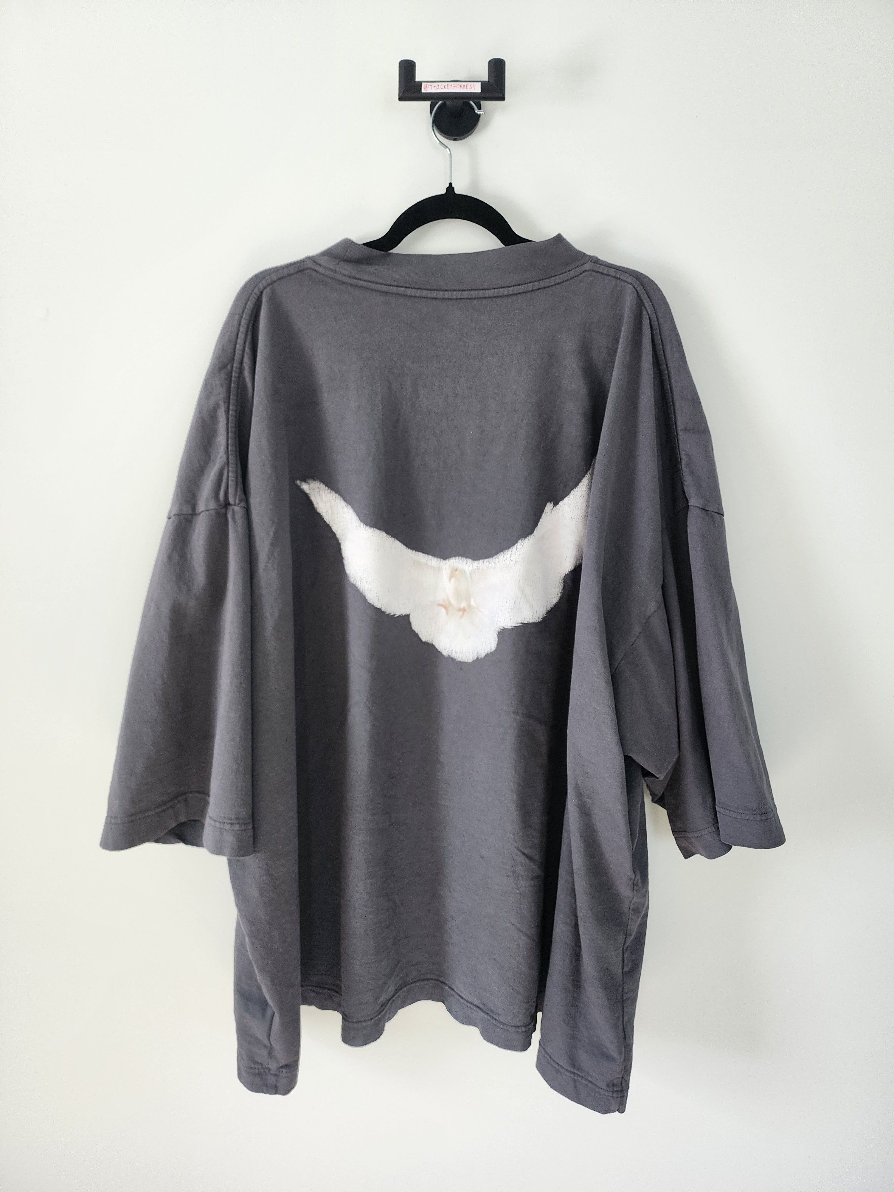Gap Yeezy Gap Balenciaga Dove Gap Oversized Dove T-Shirt Size US XL / EU 56 / 4 - 3 Thumbnail