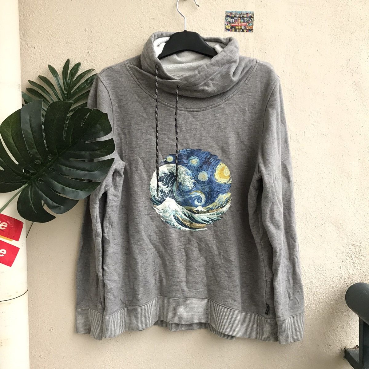 Columbia × Vintage Columbia Hoodie Van Gogh Size US XL / EU 56 / 4 - 1 Thumbnail