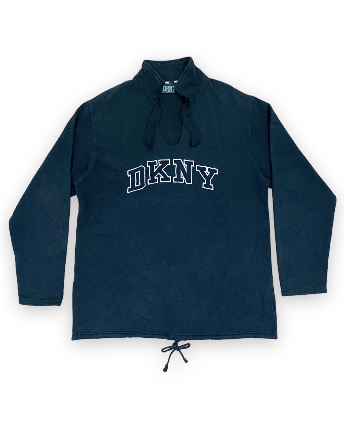 DKNY × Vintage Vintage DKNY Spell Out Sweatshirt Size US S / EU 44-46 / 1 - 1 Thumbnail