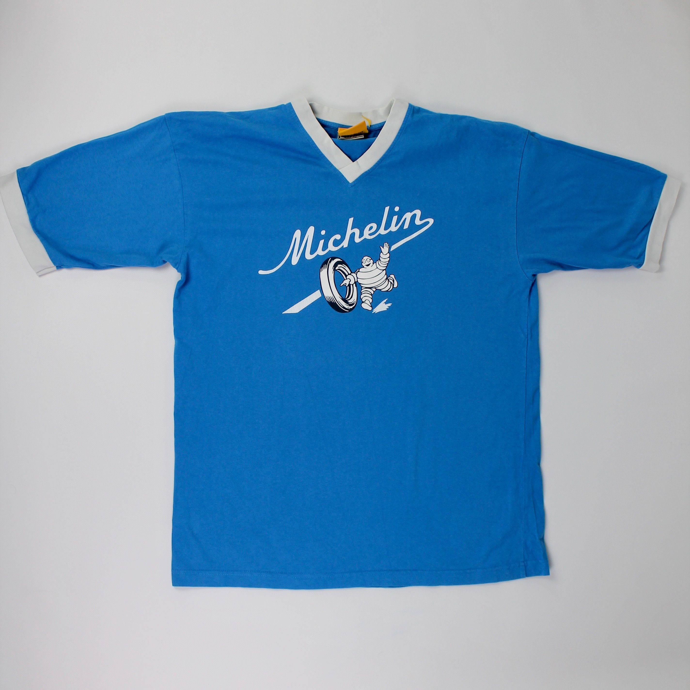 Vintage VINTAGE! 2003 Michelin Racing T-shirt Bibendum Collection Size US XL / EU 56 / 4 - 3 Thumbnail