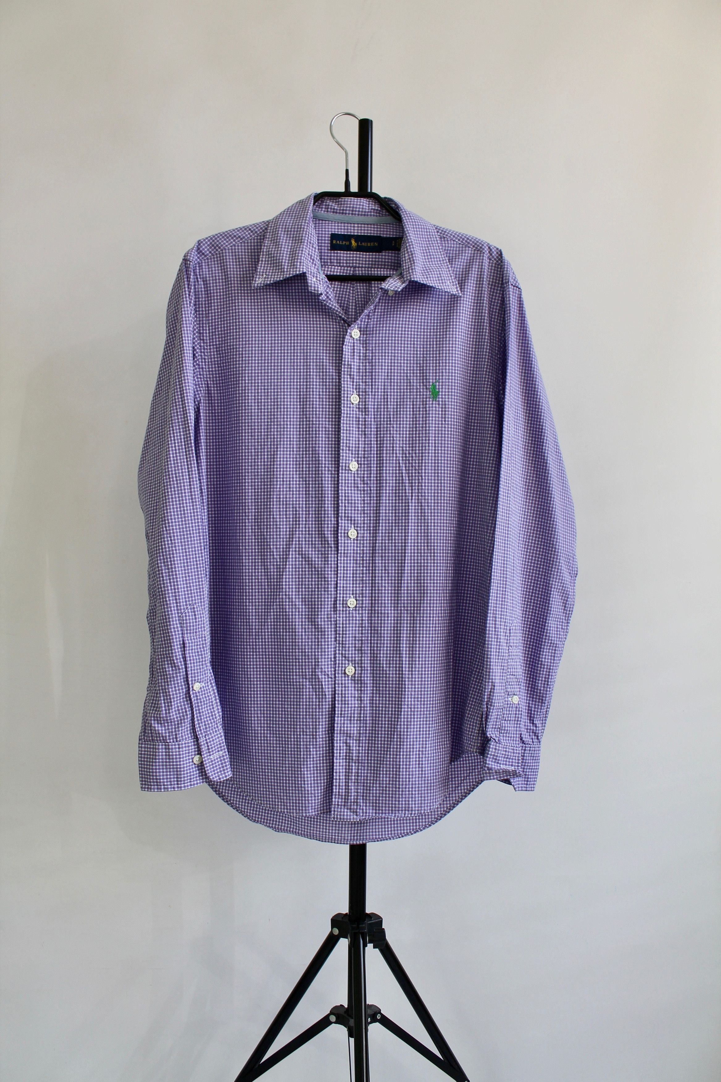 Ralph Lauren Ralph Lauren Check Purple Shirt Size US S / EU 44-46 / 1 - 1 Thumbnail