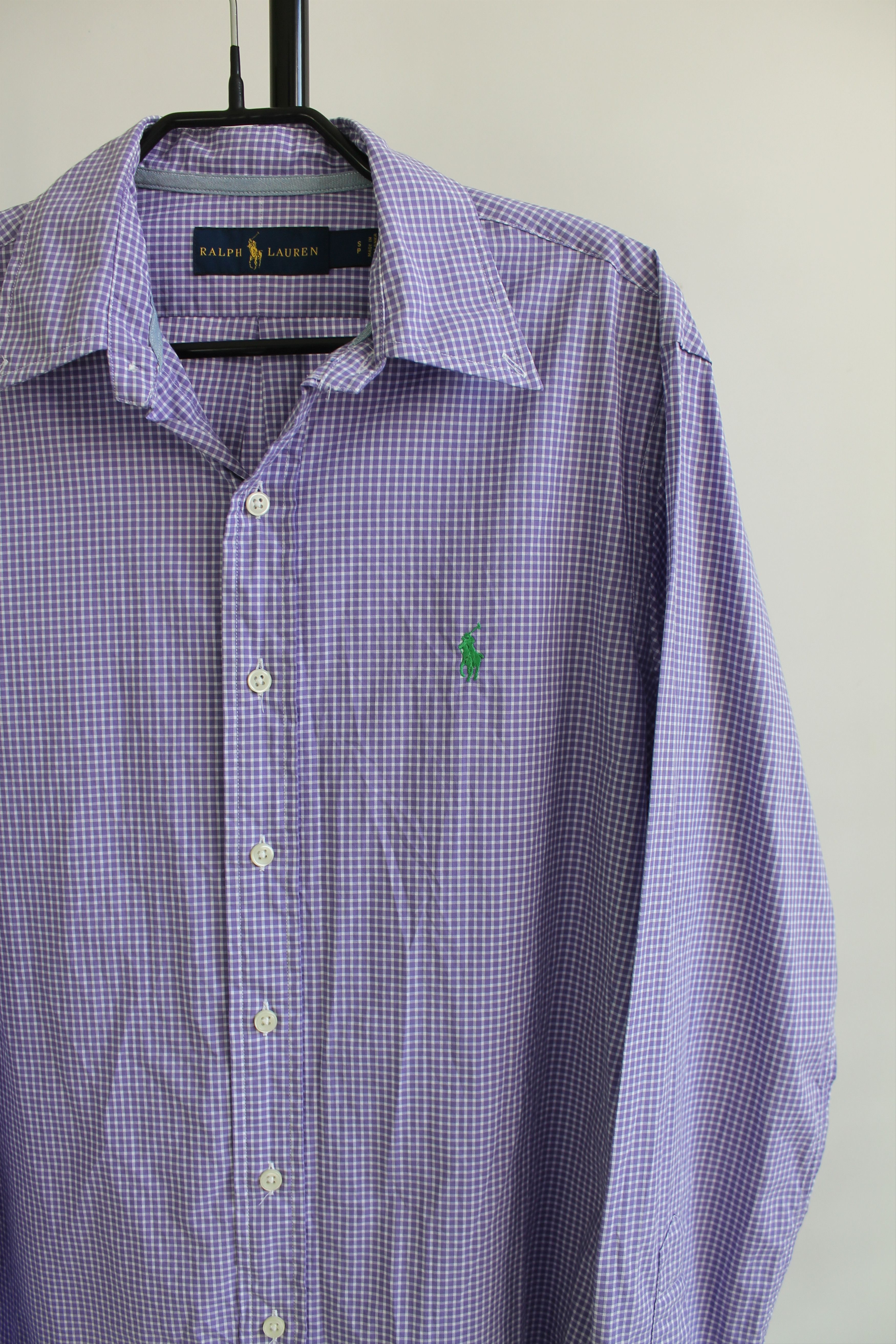 Ralph Lauren Ralph Lauren Check Purple Shirt Size US S / EU 44-46 / 1 - 2 Thumbnail