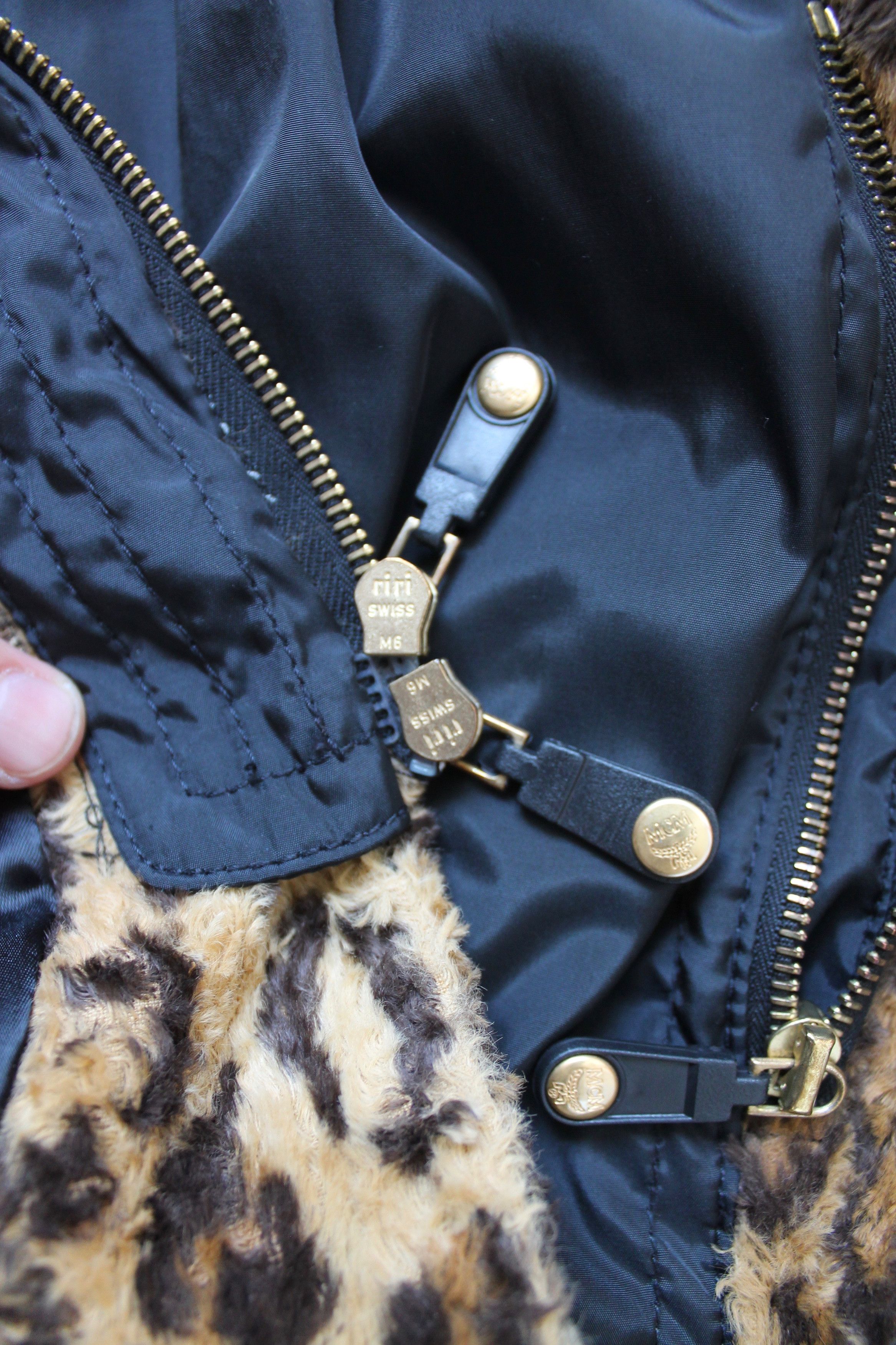 MCM Vintage MCM Leopard Jacket Coat Rare Size S-M Size M / US 6-8 / IT 42-44 - 12 Thumbnail