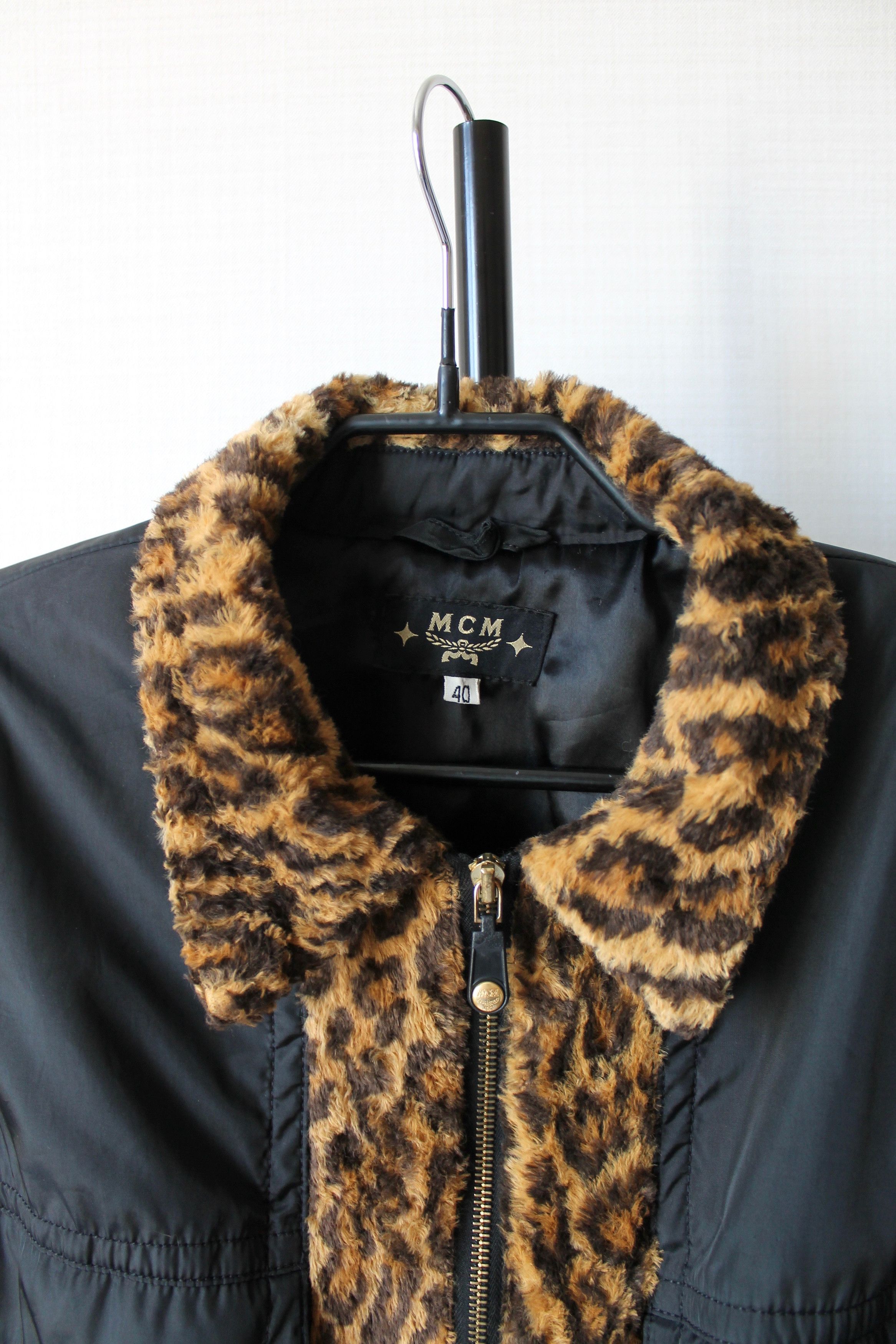 MCM Vintage MCM Leopard Jacket Coat Rare Size S-M Size M / US 6-8 / IT 42-44 - 3 Thumbnail