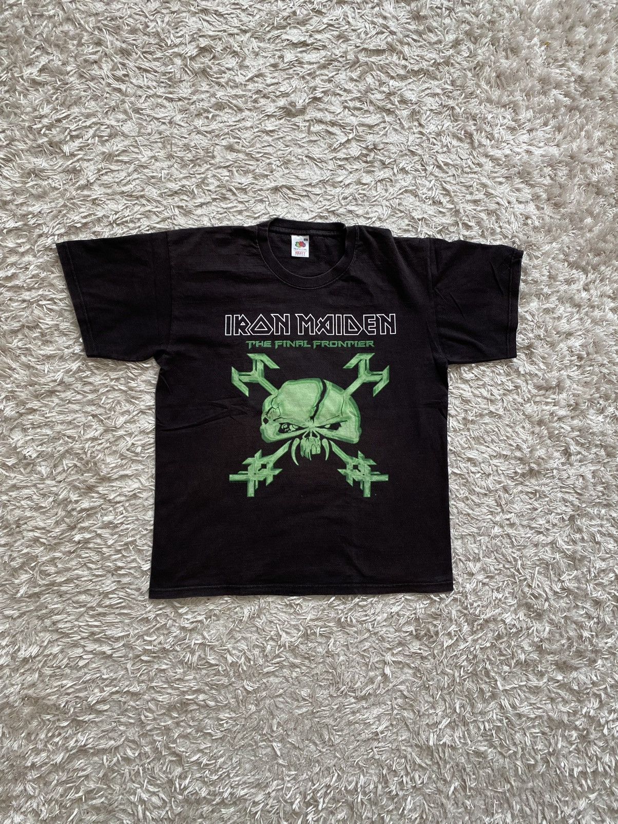 Band Tees × Iron Maiden Rare Iron Maiden the final frontier vintage 2000’s shirt Size US L / EU 52-54 / 3 - 1 Thumbnail