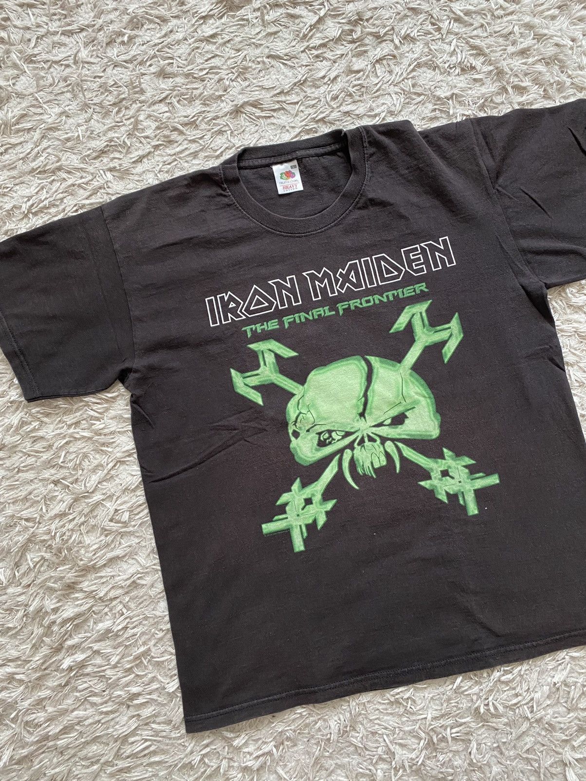 Band Tees × Iron Maiden Rare Iron Maiden the final frontier vintage 2000’s shirt Size US L / EU 52-54 / 3 - 2 Thumbnail