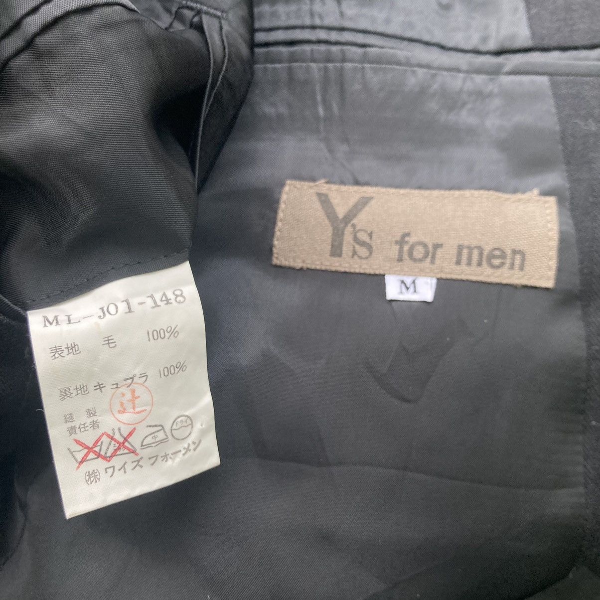 Y's for Men × Yohji Yamamoto DISTRESSED YOHJI YAMAMOTO Y’S FOR MEN Size US M / EU 48-50 / 2 - 10 Thumbnail