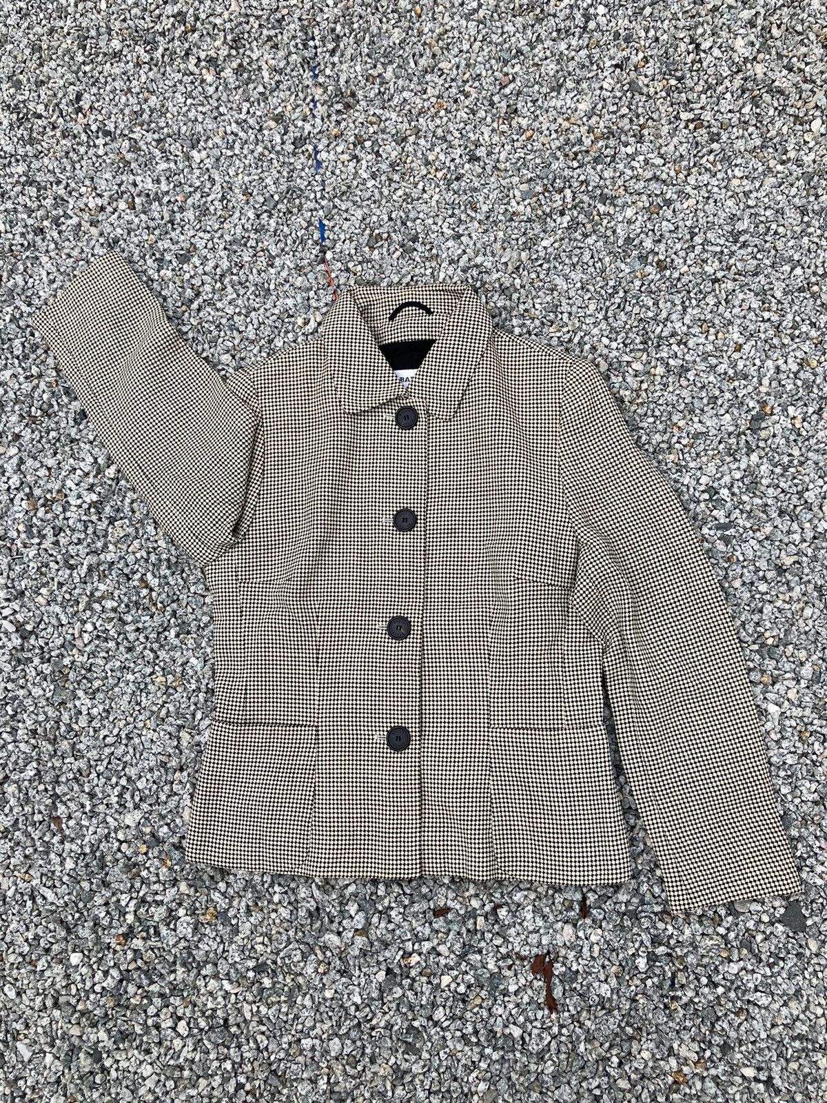 Bally BALLY PIN CHECK BLAZER JACKET Size US S / EU 44-46 / 1 - 1 Thumbnail