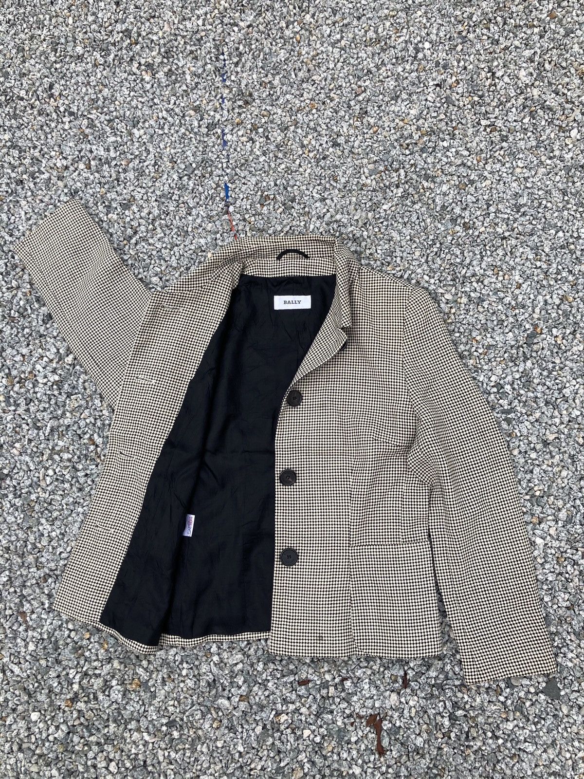 Bally BALLY PIN CHECK BLAZER JACKET Size US S / EU 44-46 / 1 - 2 Thumbnail