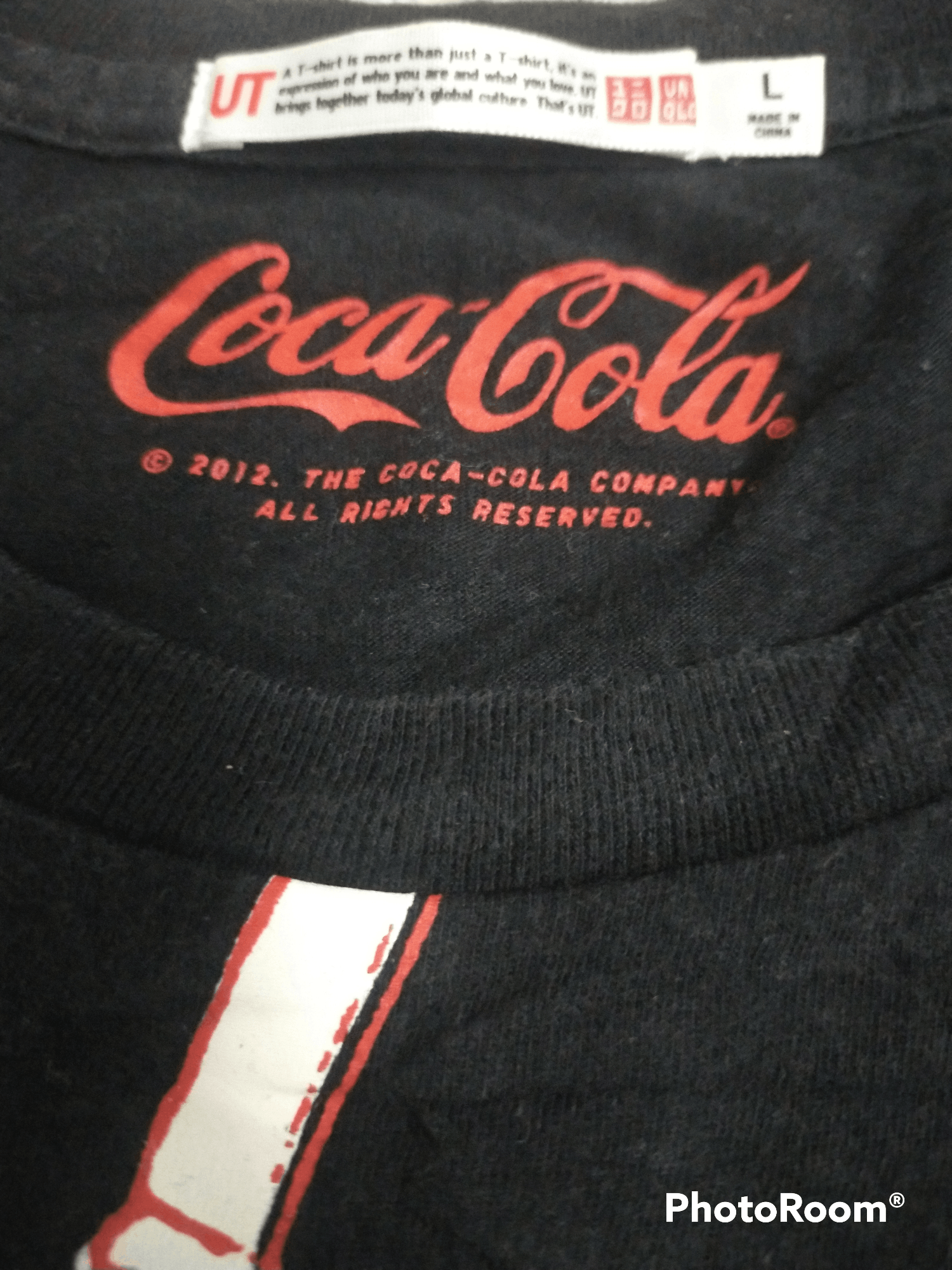 Coca Cola × Vintage vintage coca cola 2012 X uniglo tshirt Size US L / EU 52-54 / 3 - 2 Thumbnail