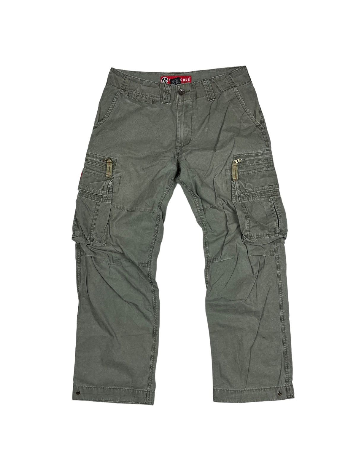 Vintage Molecula Cargo Pants Military Multi Pocket Utility