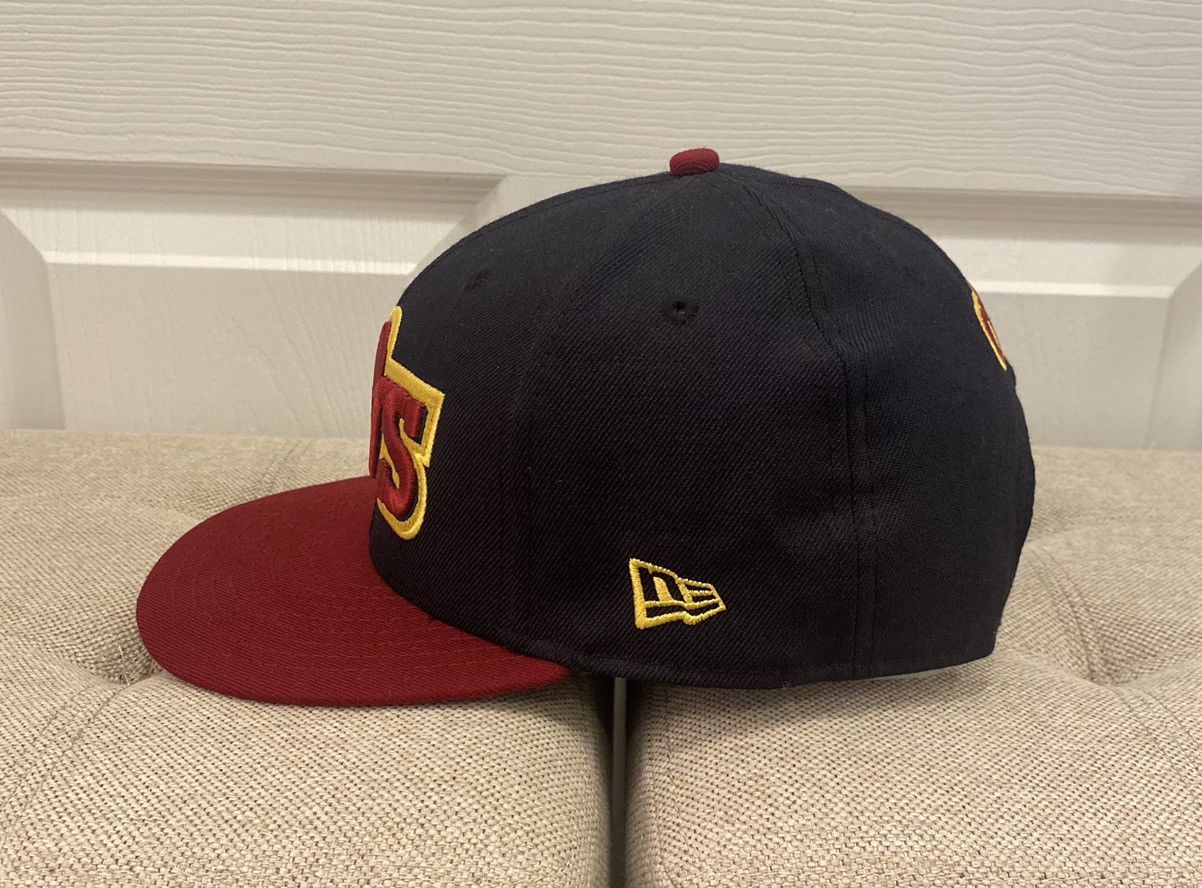 NBA × New Era Cleveland Cavaliers New Era Hardwood Classics Snap Back Hat Size ONE SIZE - 2 Thumbnail