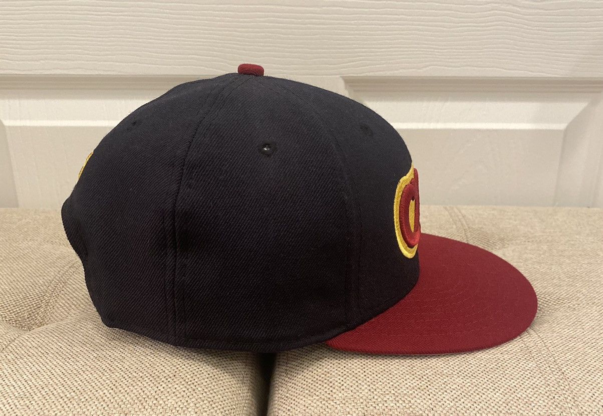 NBA × New Era Cleveland Cavaliers New Era Hardwood Classics Snap Back Hat Size ONE SIZE - 3 Thumbnail