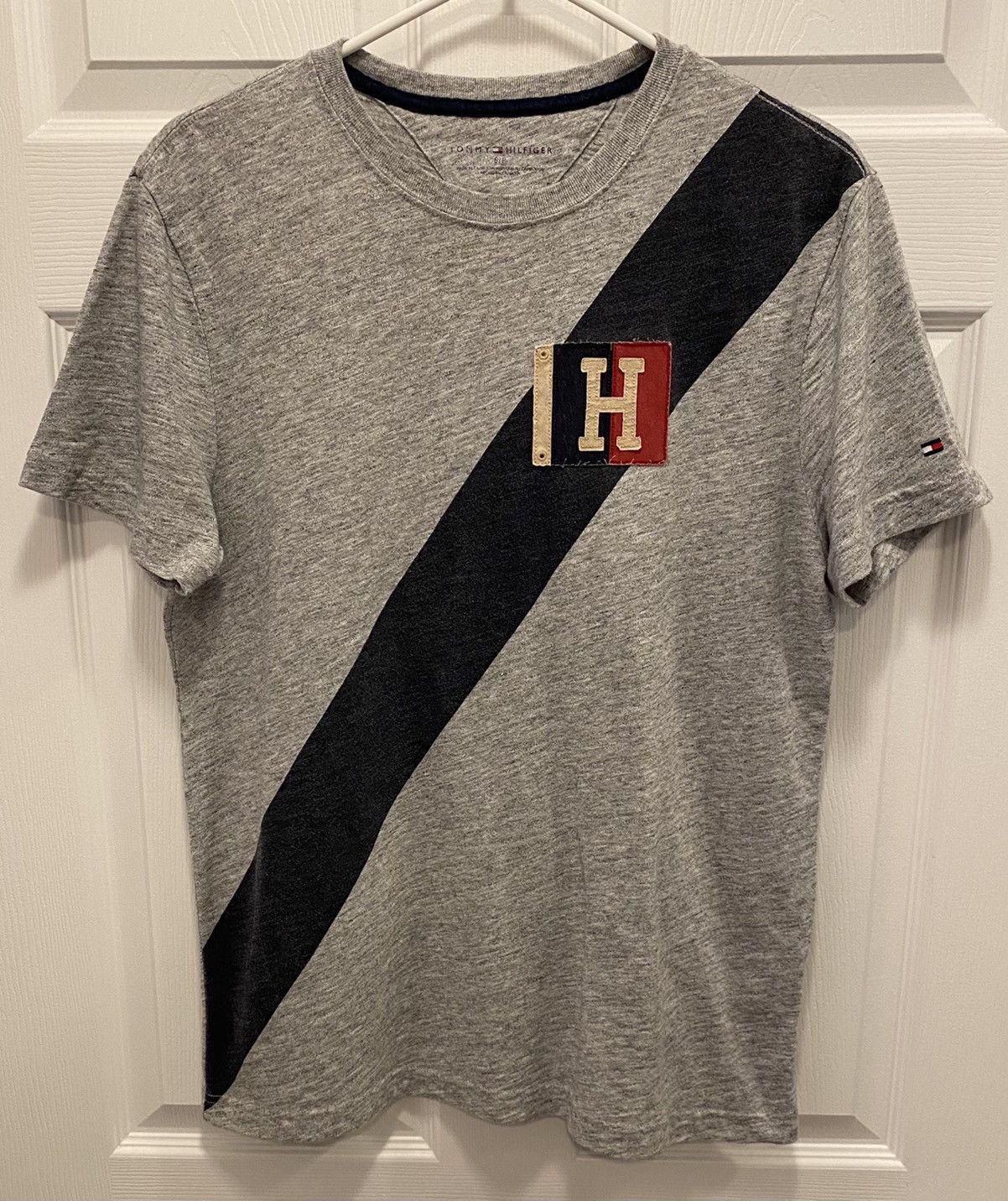 Other Vintage Tommy Hilfiger Mens Grey T-shirt - Size S Size US S / EU 44-46 / 1 - 1 Thumbnail