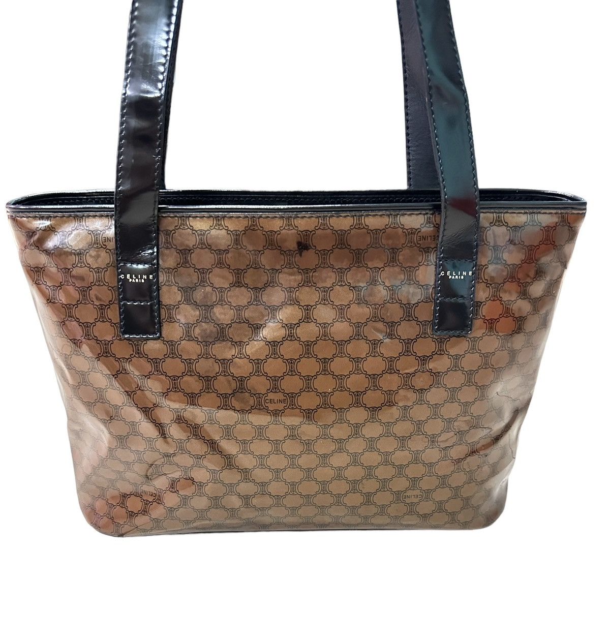 Celine AUTHENTIC CELINE MACADAM SHOULDER BAG Size ONE SIZE - 4 Thumbnail