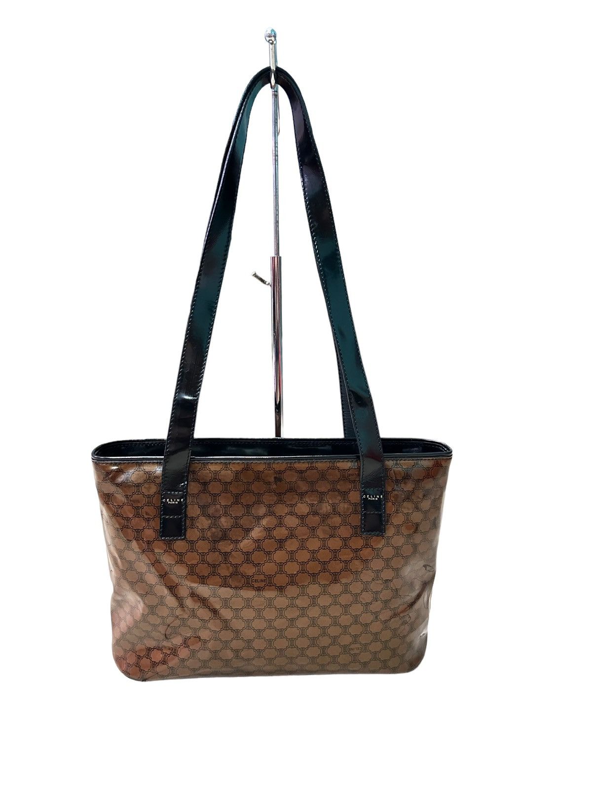 Celine AUTHENTIC CELINE MACADAM SHOULDER BAG Size ONE SIZE - 3 Thumbnail