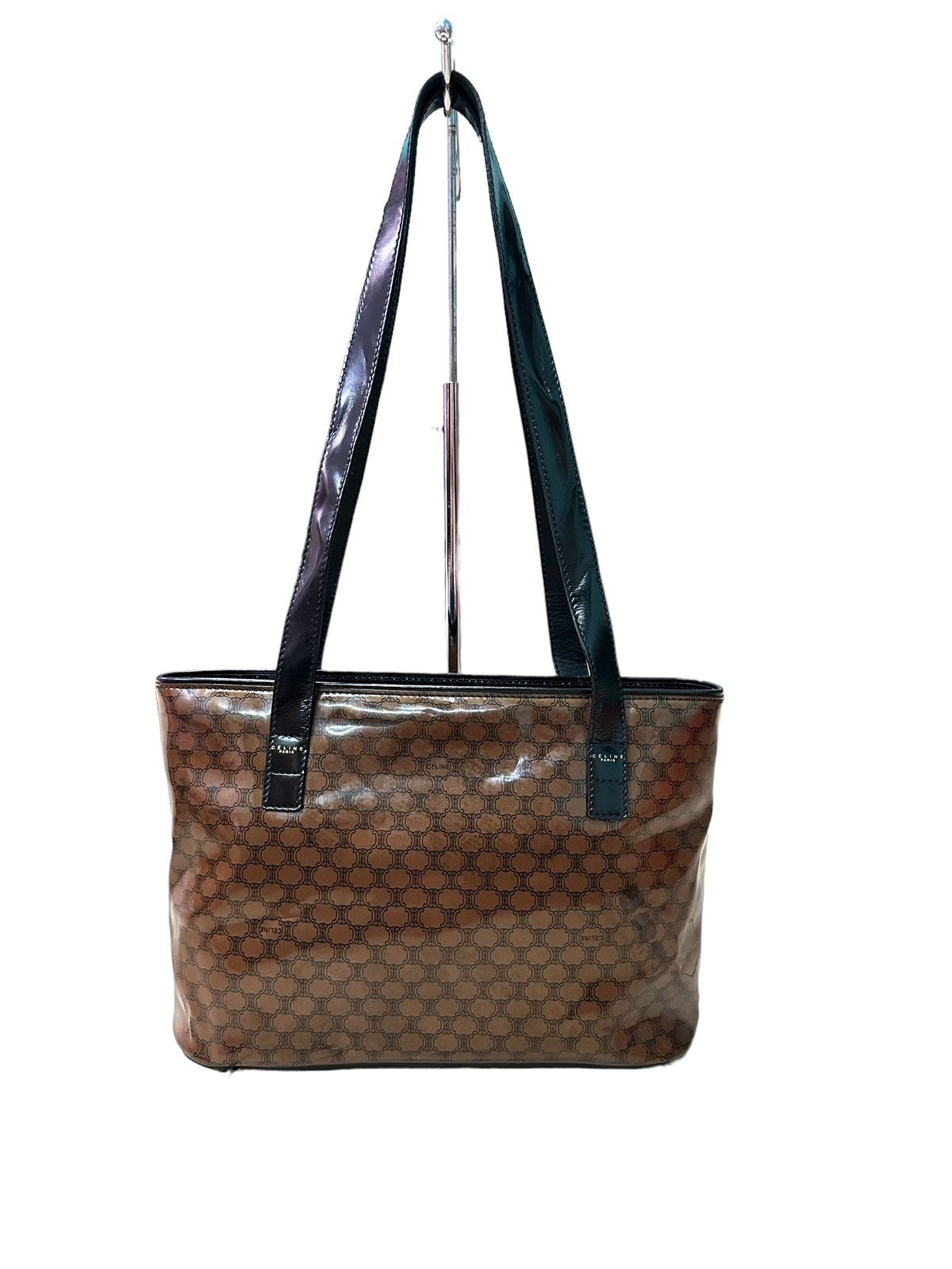 Celine AUTHENTIC CELINE MACADAM SHOULDER BAG Size ONE SIZE - 1 Thumbnail