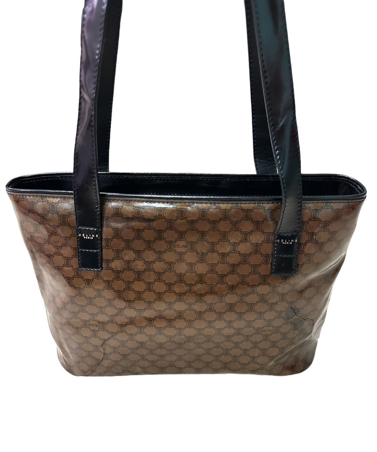 Celine AUTHENTIC CELINE MACADAM SHOULDER BAG Size ONE SIZE - 2 Thumbnail