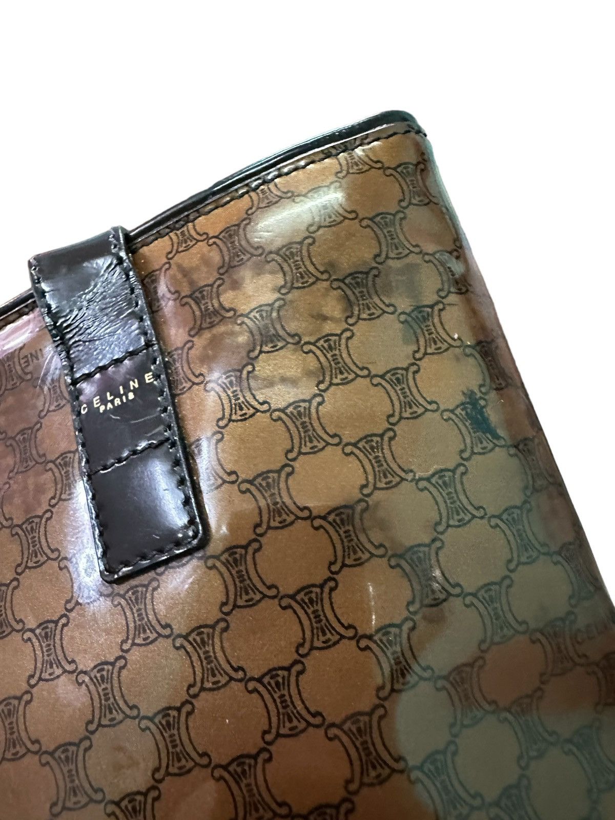 Celine AUTHENTIC CELINE MACADAM SHOULDER BAG Size ONE SIZE - 9 Thumbnail