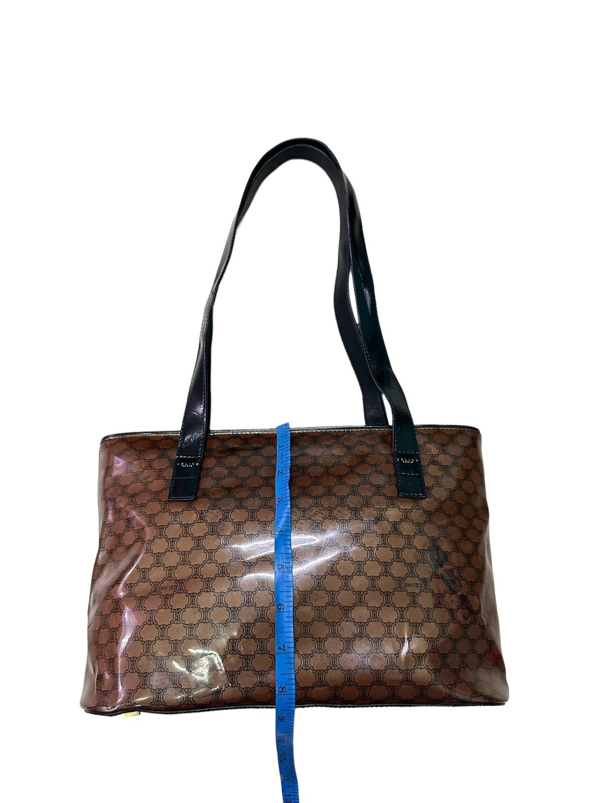 Celine AUTHENTIC CELINE MACADAM SHOULDER BAG Size ONE SIZE - 12 Thumbnail