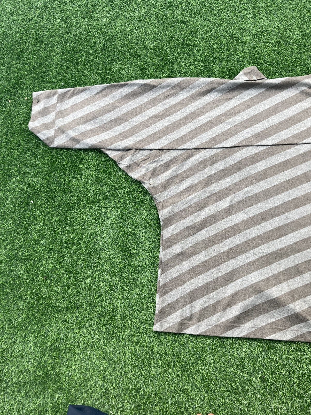 Issey Miyake ISSEY MIYAKE PLANTATION STRIPES WORK JACKET Size US M / EU 48-50 / 2 - 4 Thumbnail